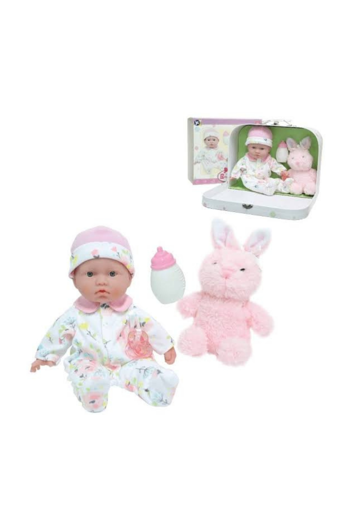 Berenguer 28 cm Oyuncak Mini Bebek ve Aksesuar Seti Çok Renkli