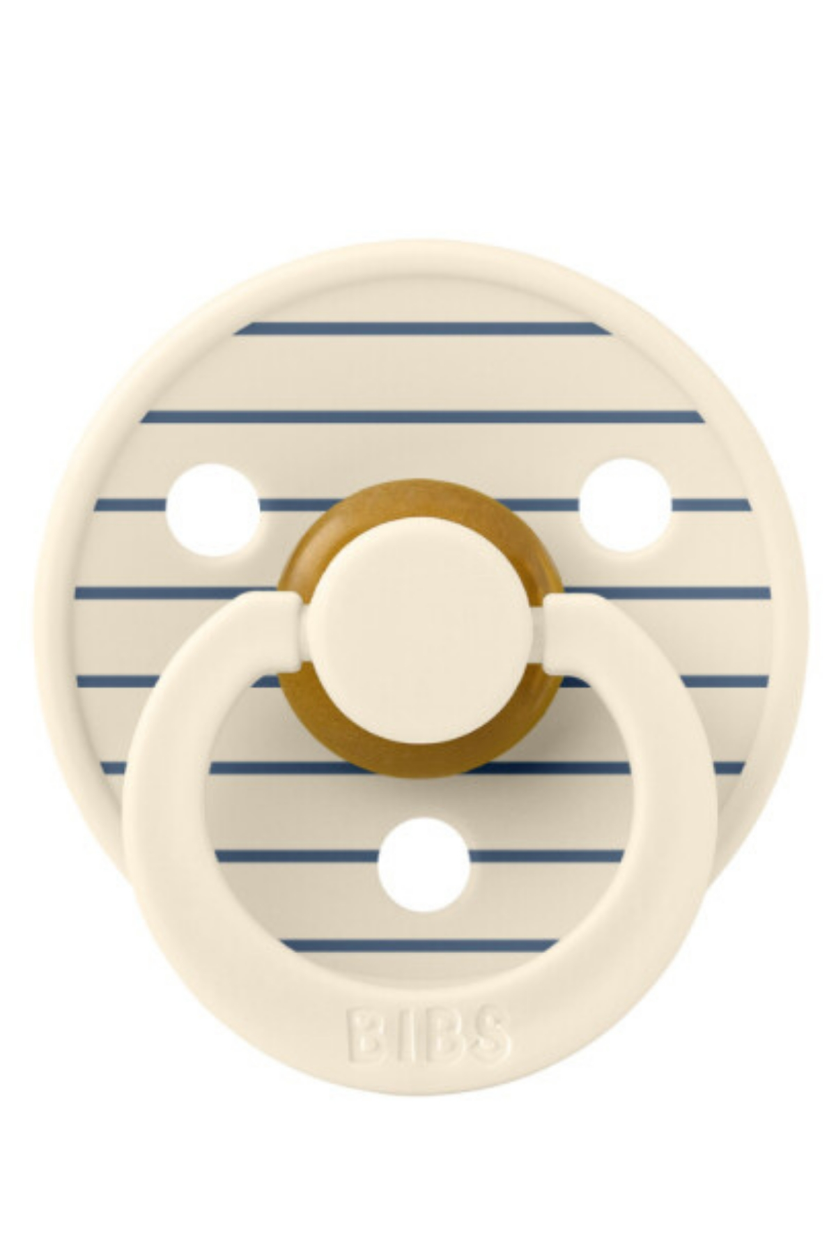 Bibs / Pin - Ivory / Steel Blue Std