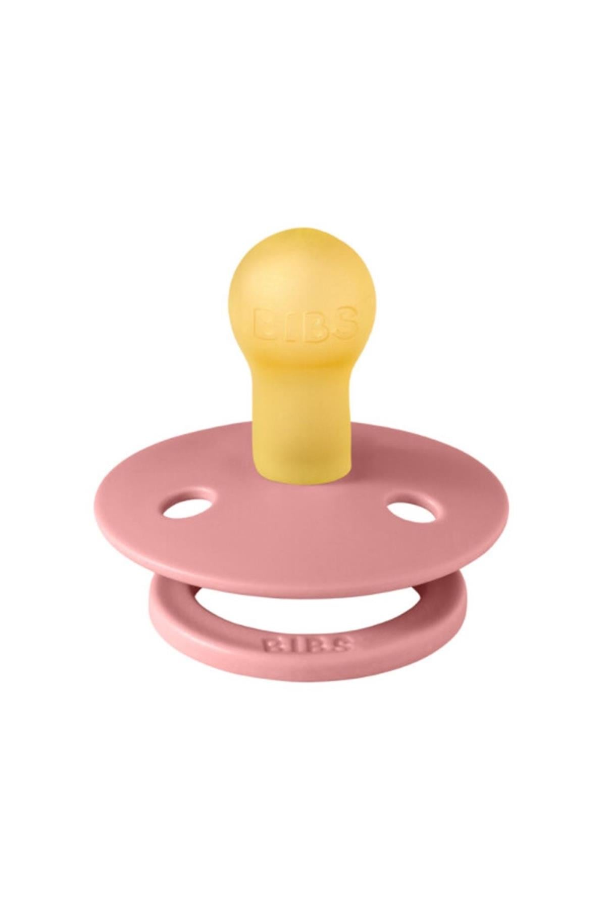 Bibs - Tek Renk / Latex Emzik DustyPink