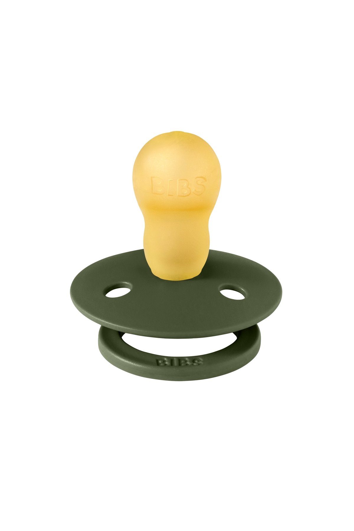 Bibs - Tek Renk / Latex Emzik GREEN