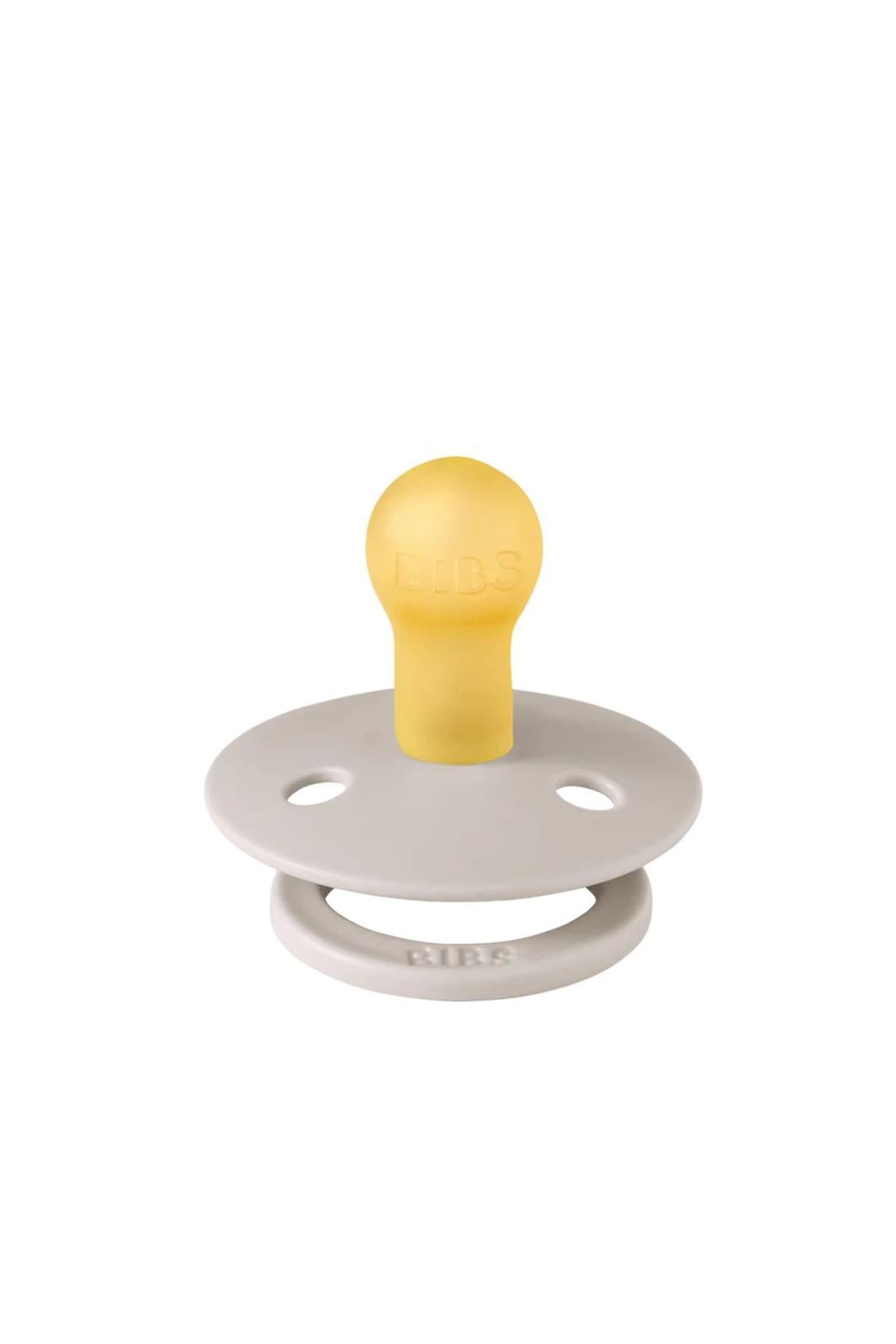 Bibs - Tek Renk / Latex Emzik Mushroom