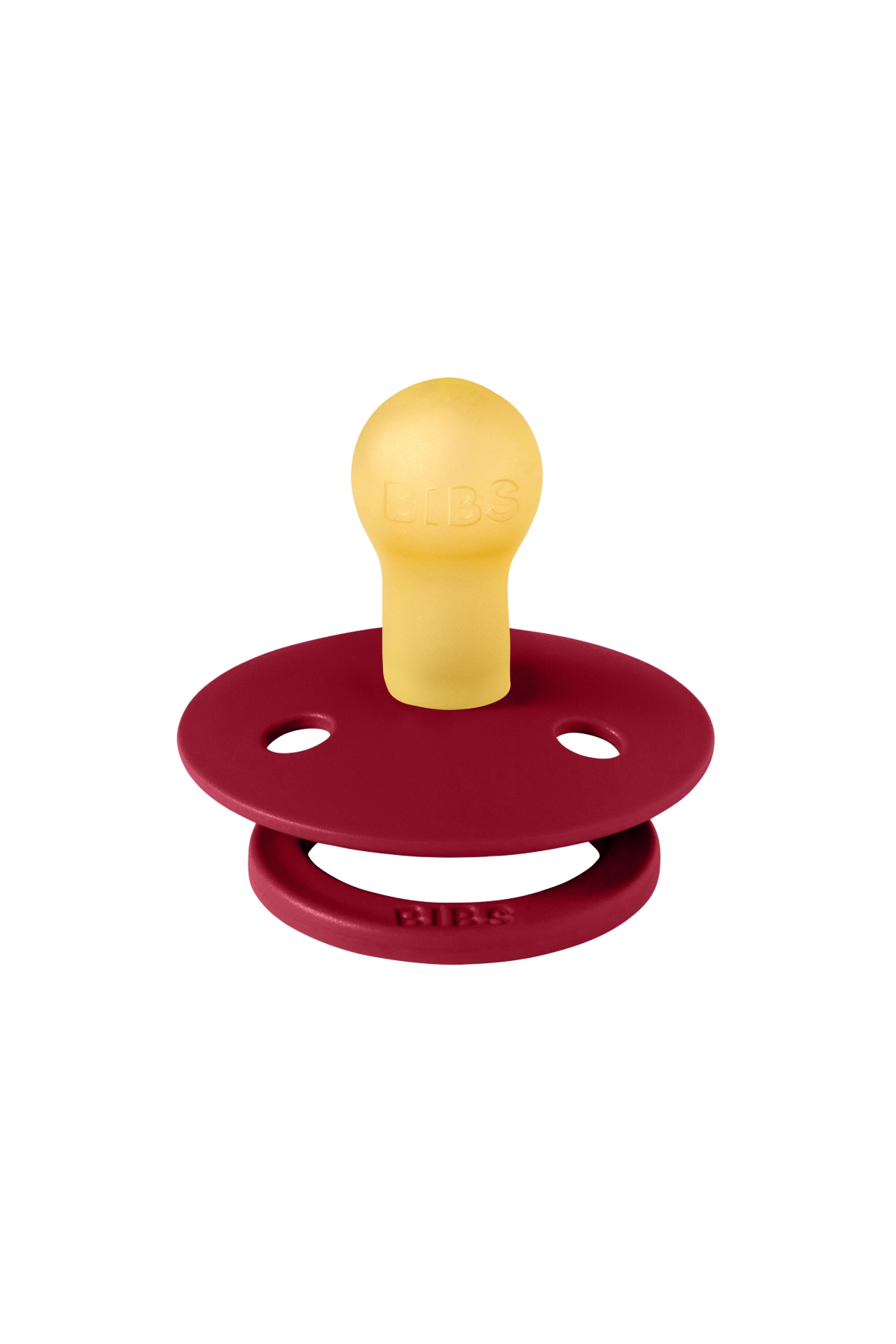 Bibs - Tek Renk / Latex Emzik Ruby