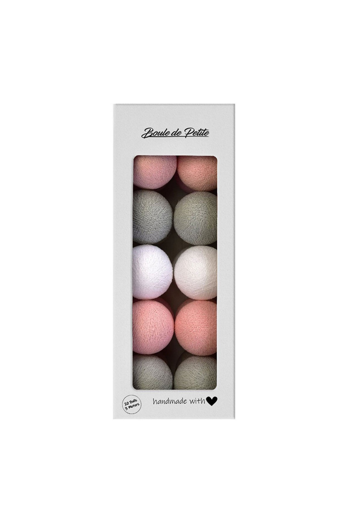 Boule de Petite / Pink of love PembeGri