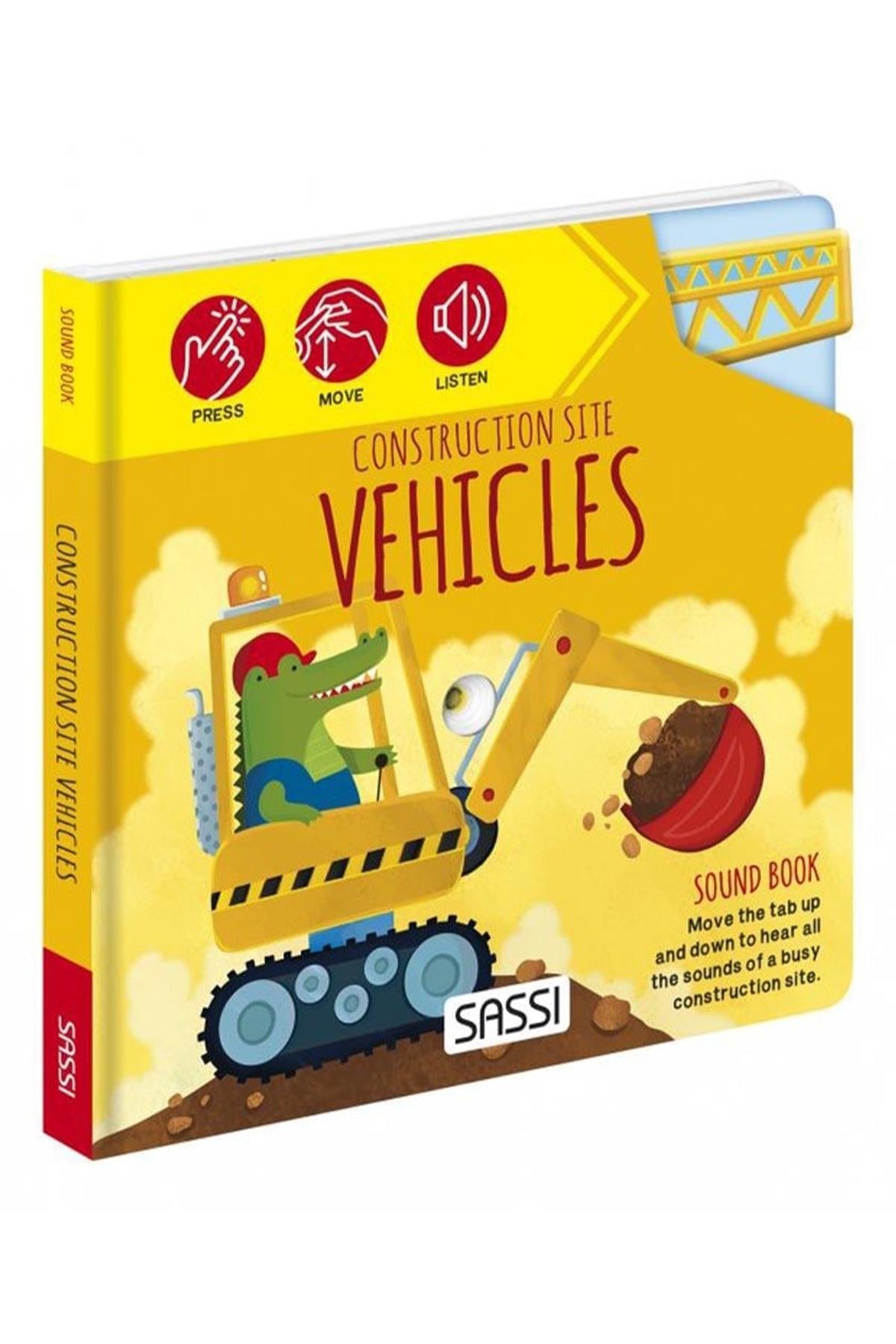 CONSTRUCTION SITE VEHICLES - SOUND BOOK Çok Renkli