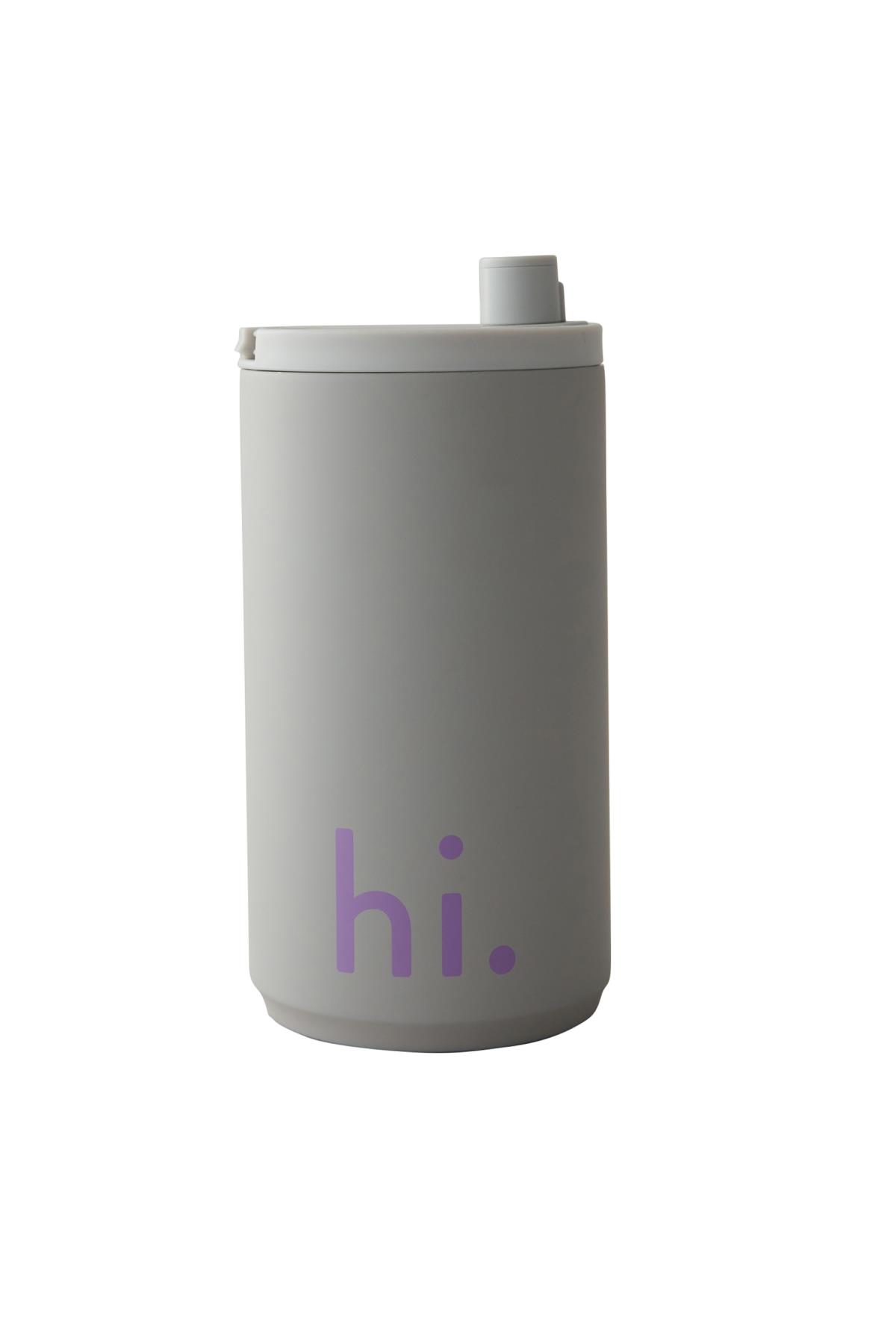 DESIGN LETTERS/TERMOS KUPA 350 ml -Mom GreyHİ