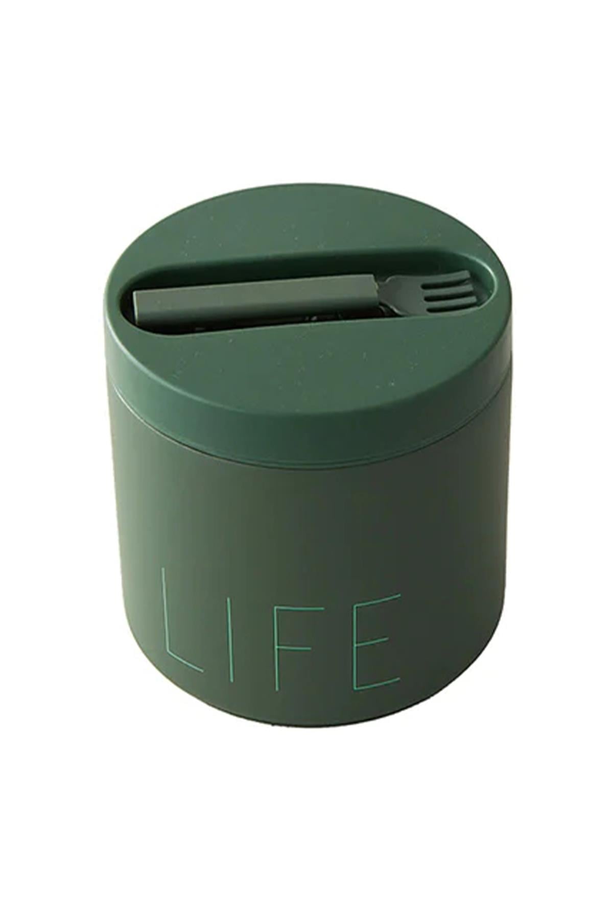 DESIGN LETTERS/YEMEK TERMOSU 0,5L - BÜYÜK GREEN