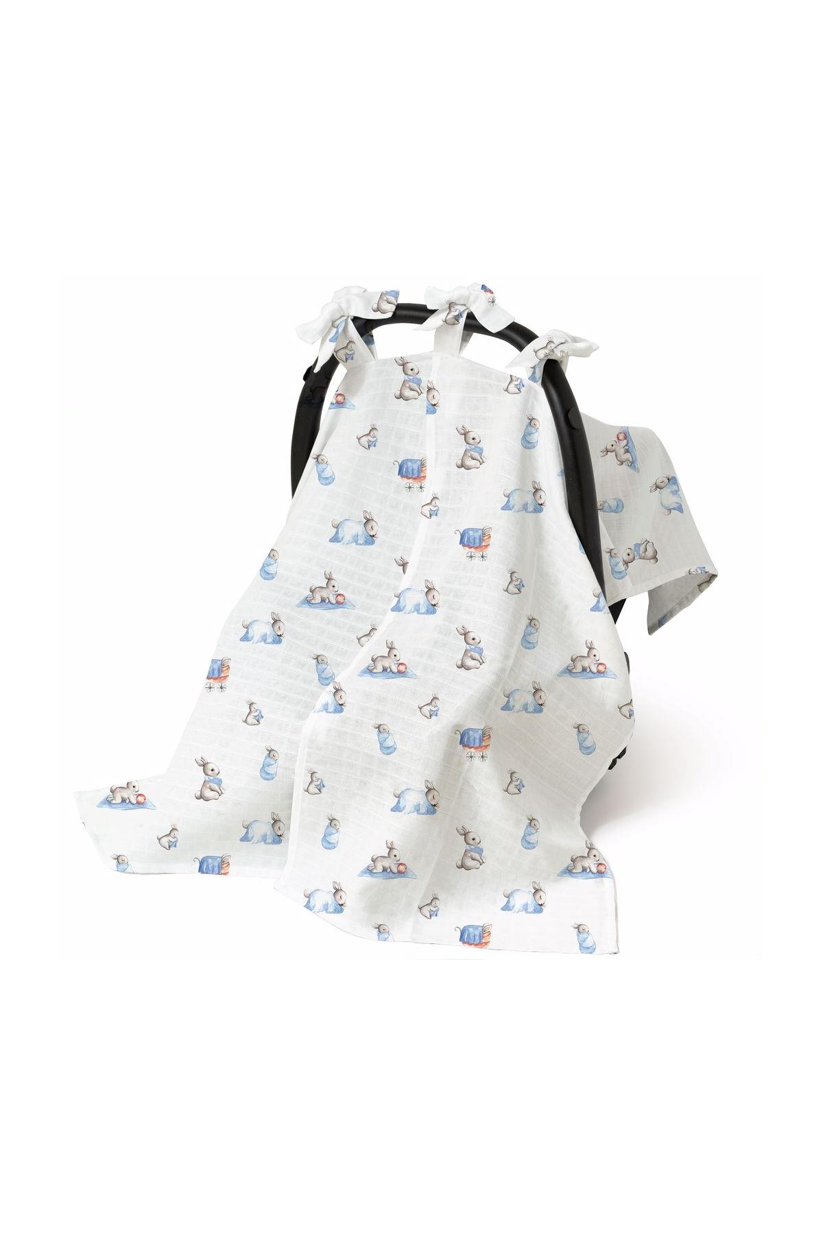 Deux Lapins / Bébé Lapin Puset Örtüsü std