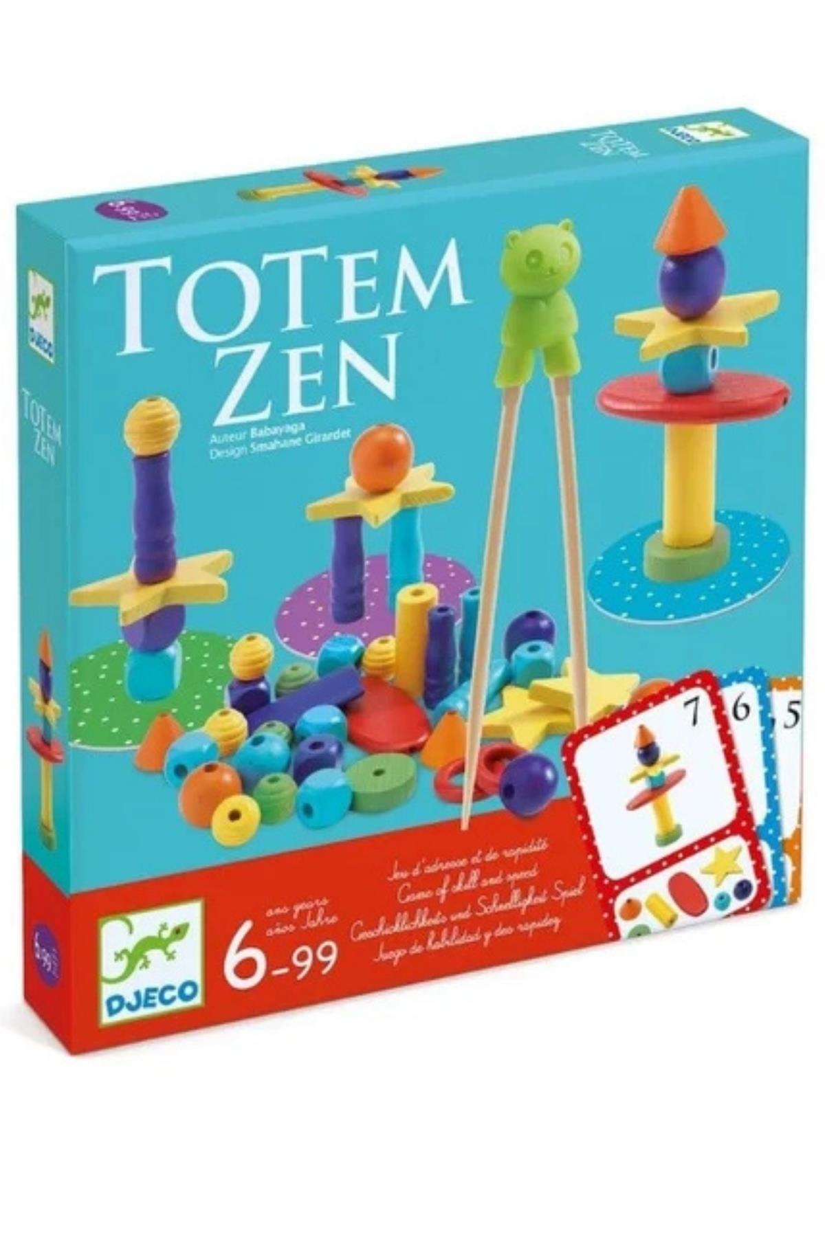 Djeco / Klasik Oyunlar - Totem Zen Çok Renkli