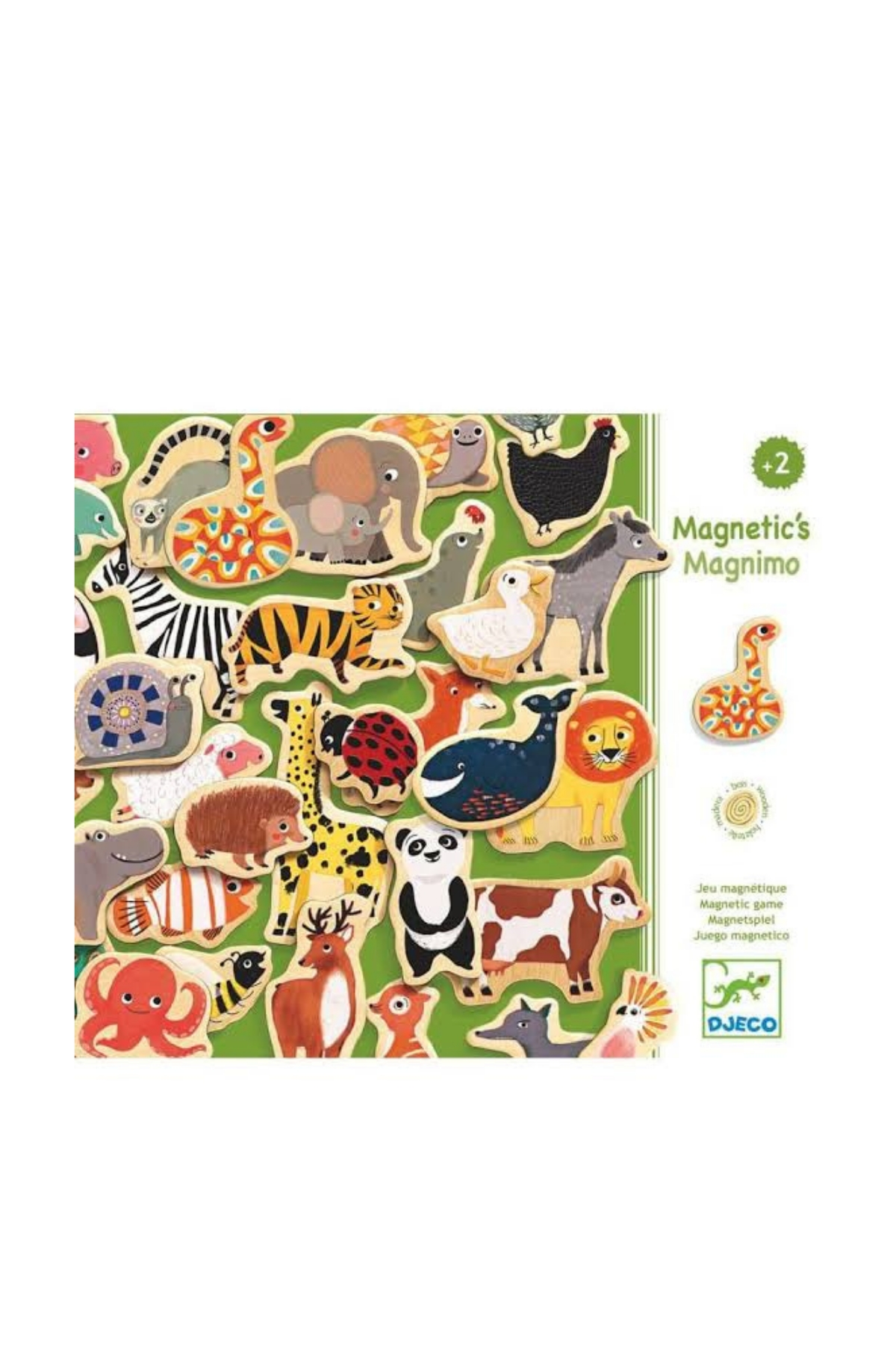 Djeco Mıknatıslı Oyunlar - Magnimo Çok Renkli