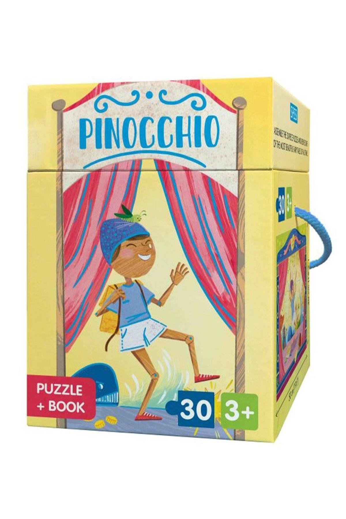 Fairy Tale Puzzle - Pinocchio Çok Renkli