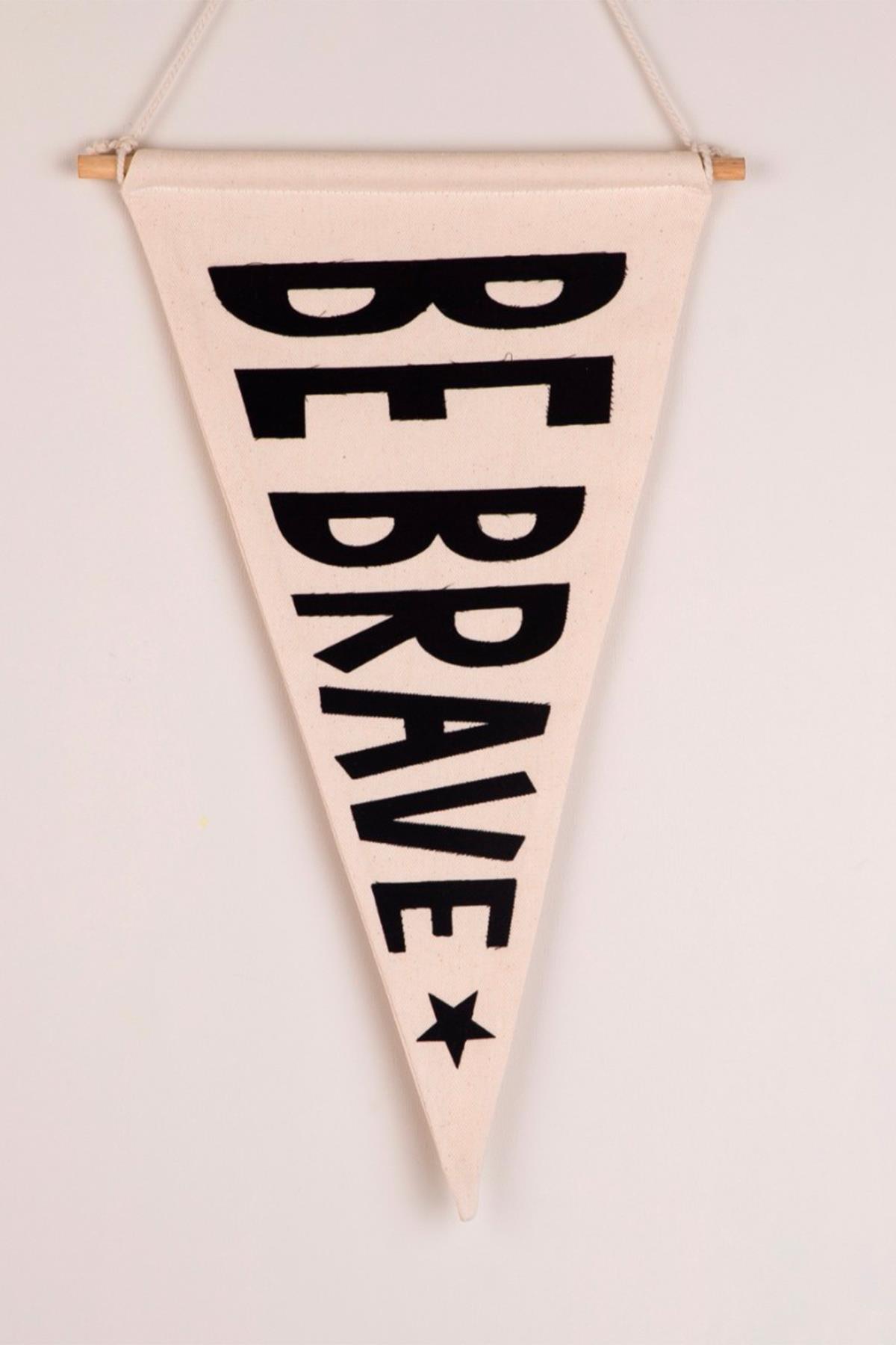 FIGG / BE BRAVE BAYRAK ÇokRenkli