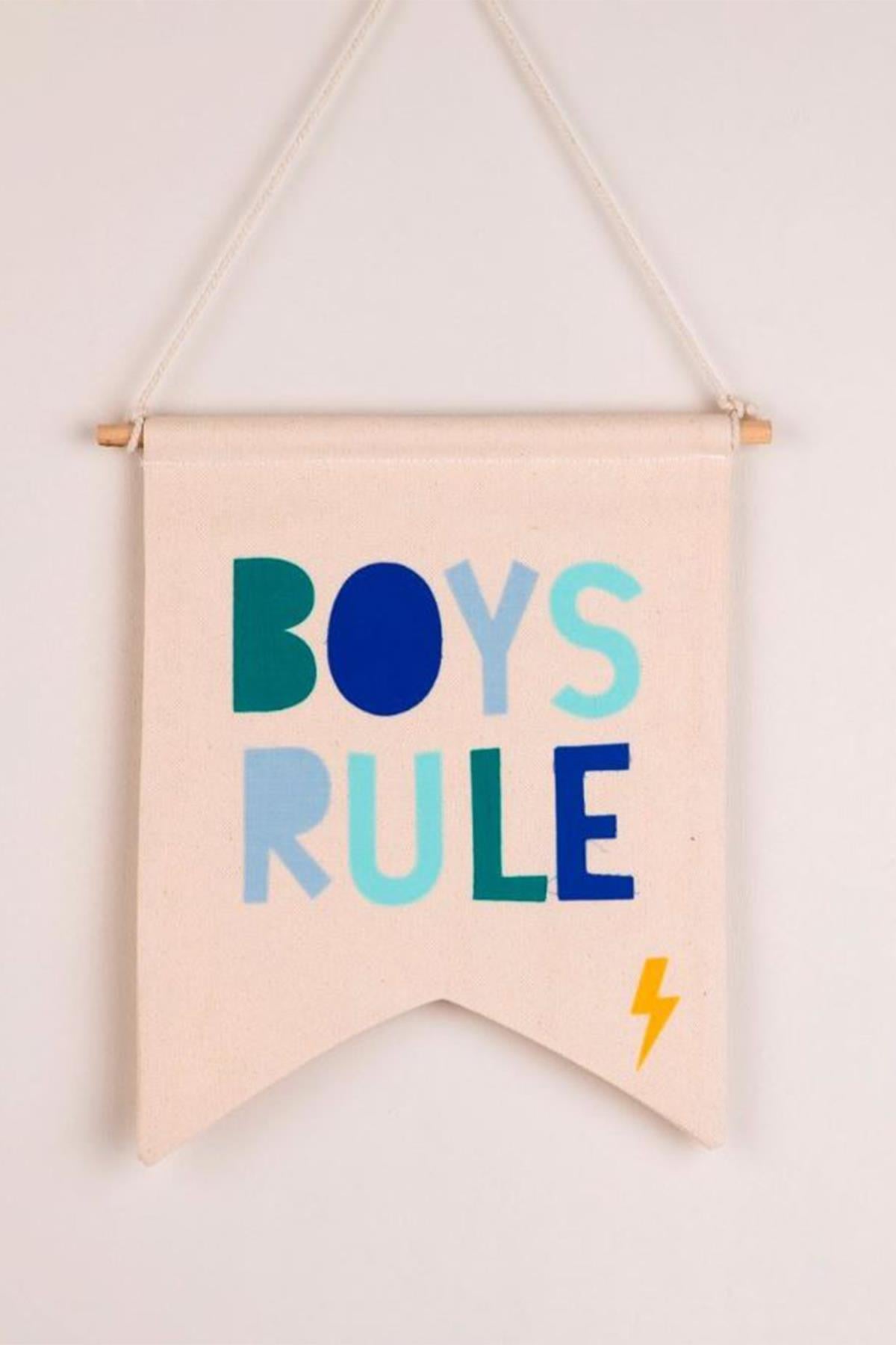 FIGG / BOYS RULE BAYRAK ÇokRenkli