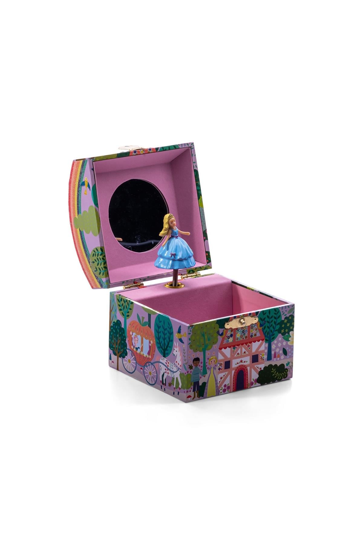Floss & Rock Müzikli Mücevher Kutusu / Fairy Tale Dome YENİ Çok Renkli