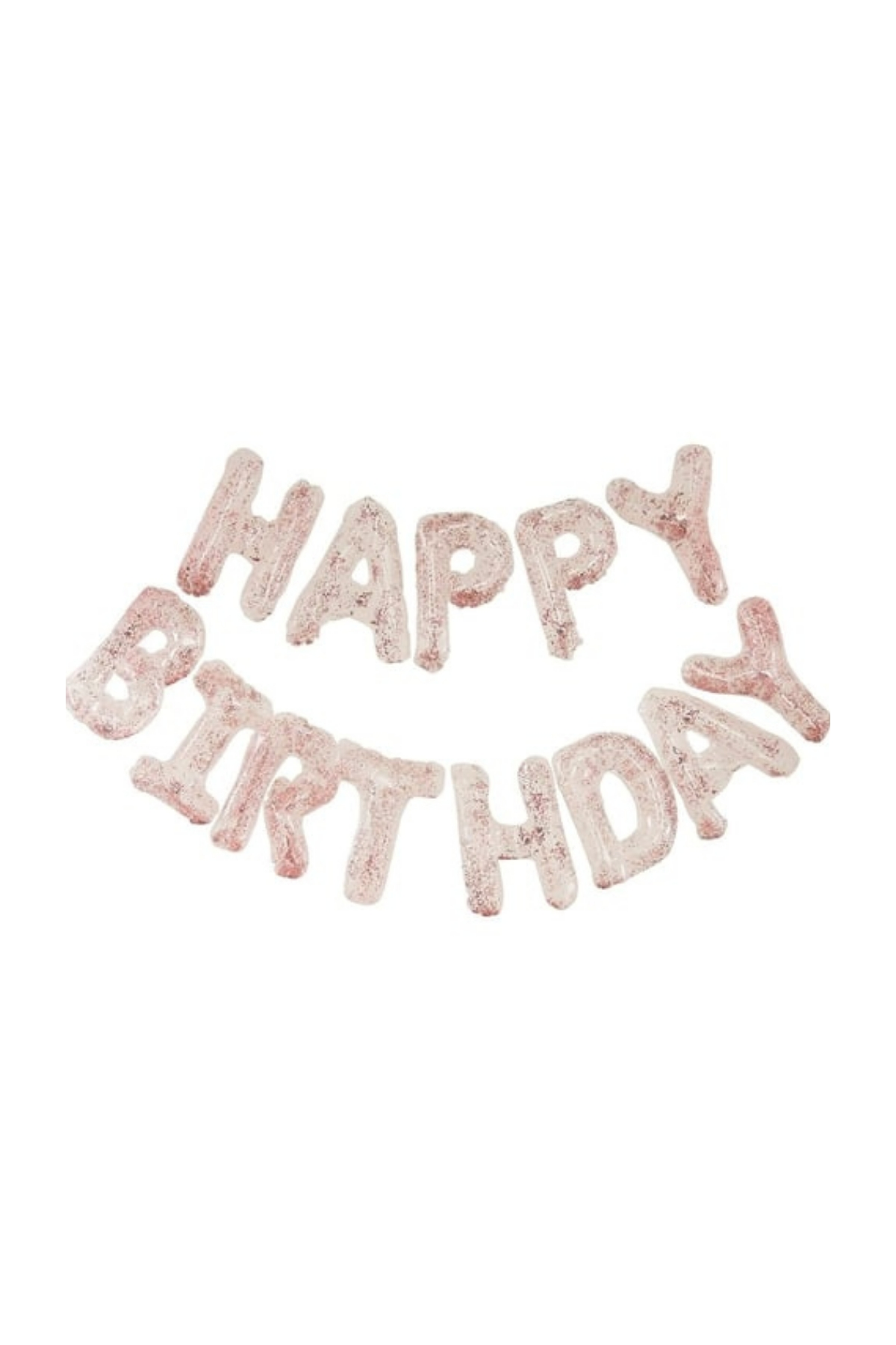 Ginger Ray - Konfetili Happy Birthday Balonlar Çok Renkli