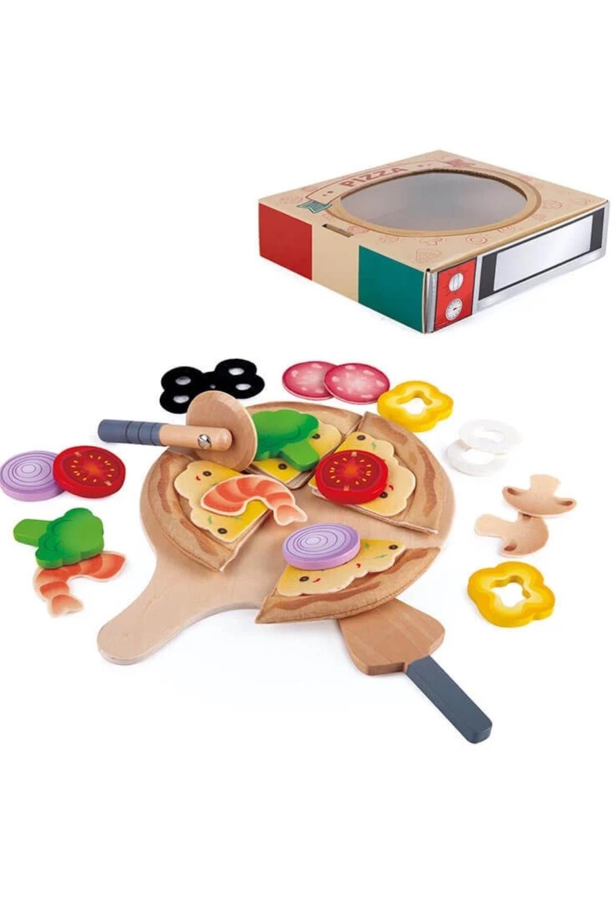 Hape Perfect Oyuncak Pizza Seti Çok Renkli