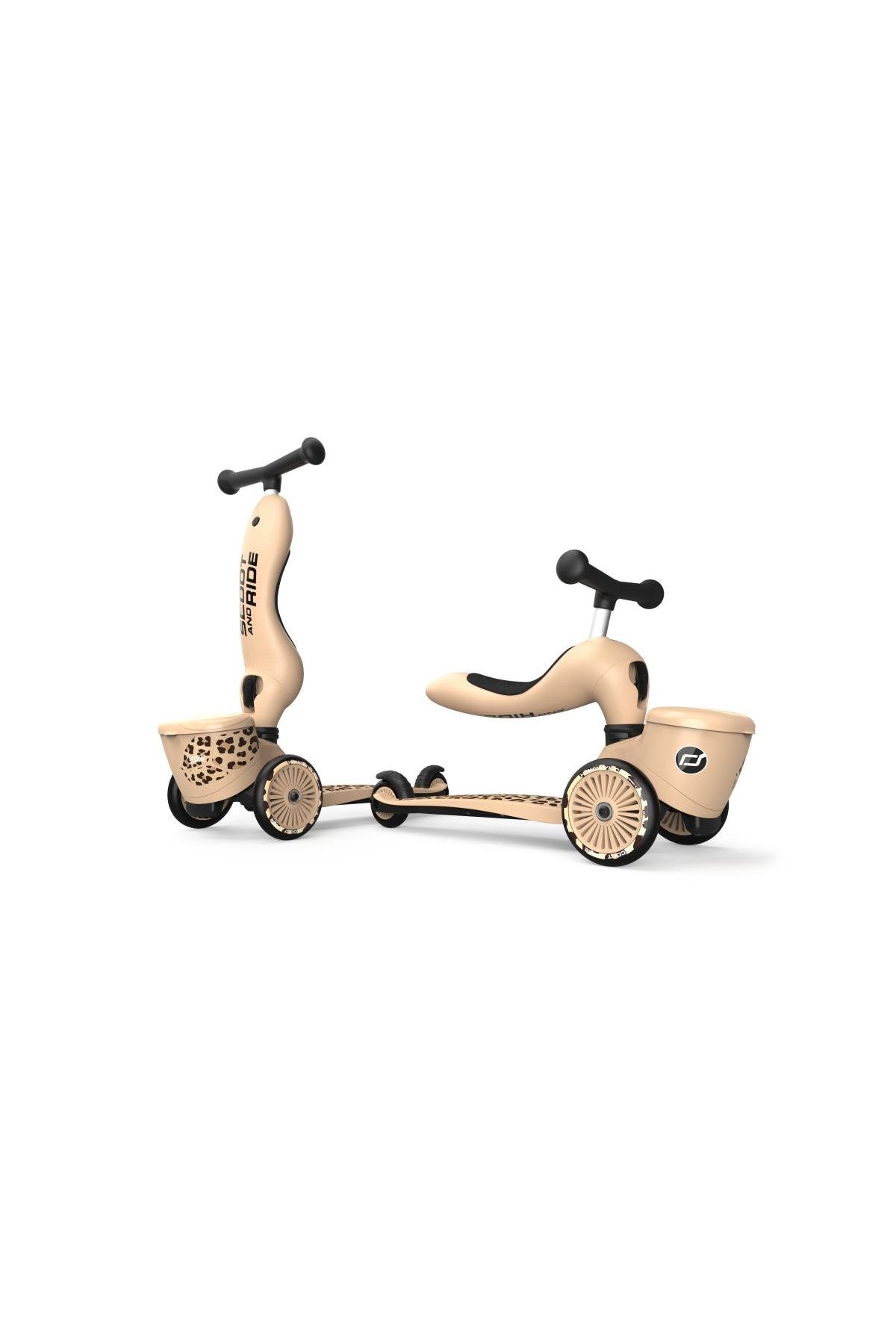 Highway Kick Lifestyle Oturaklı Scooter Leopard