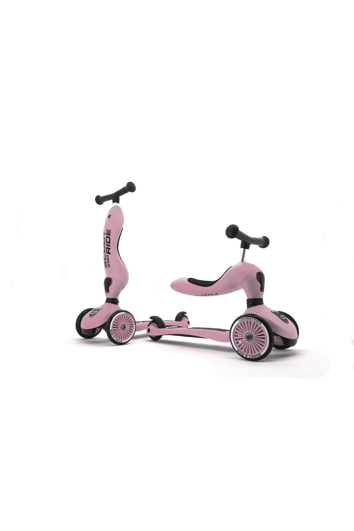 Highway Kick Oturaklı Scooter Pembe