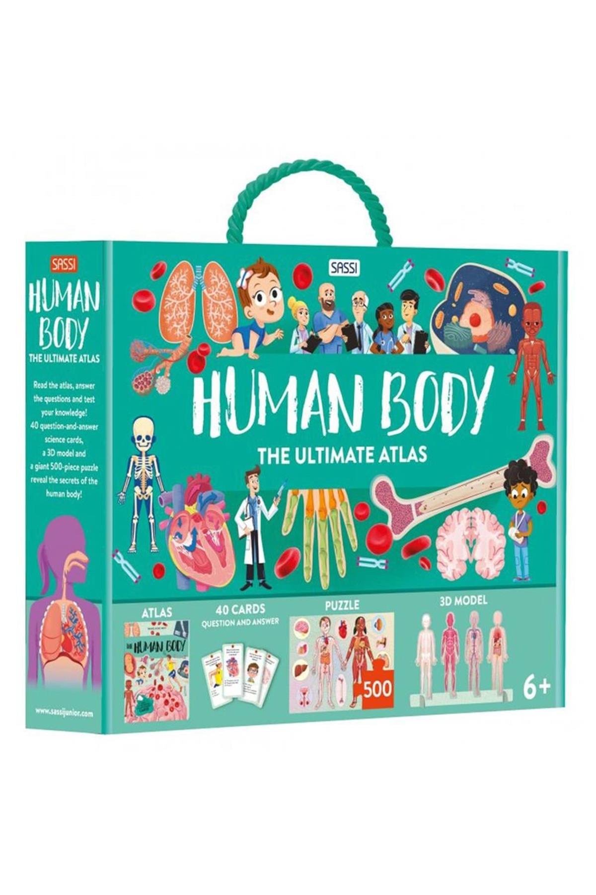Human Body - The Ultimate Atlas Çok Renkli