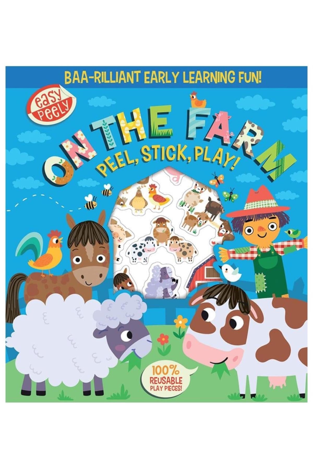 Imagine That / Easy Peely Farm - Peel-Stick-Play Çok Renkli