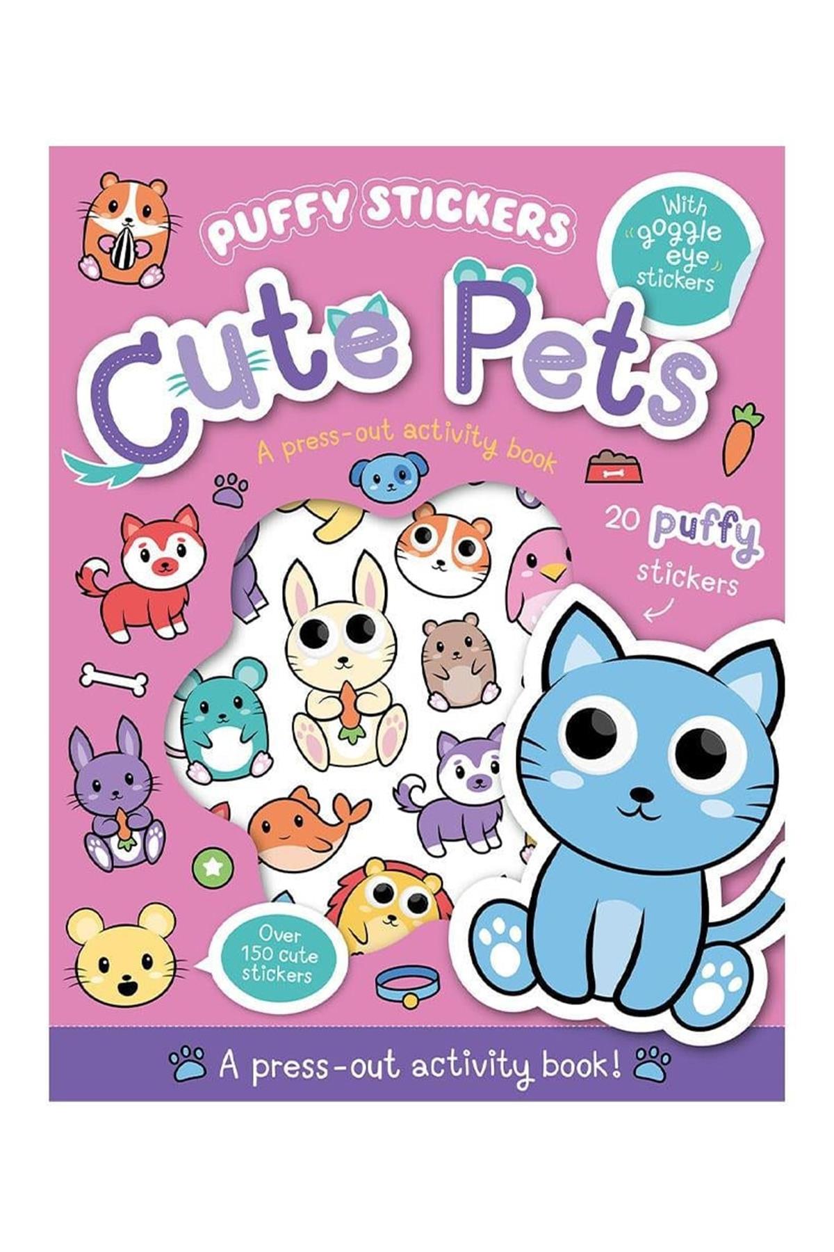 Imagine That / Puffy Stickers - Cute Pets Çok Renkli