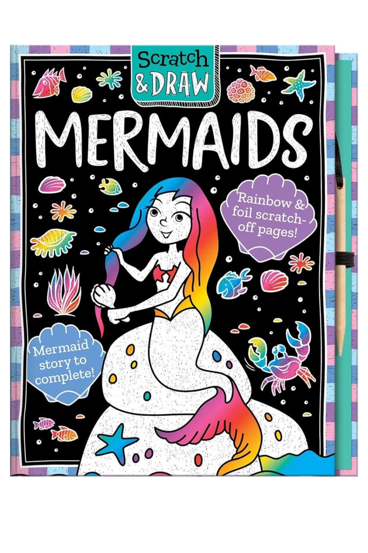 Imagine That /Scratch And Draw - Mermaids Çok Renkli