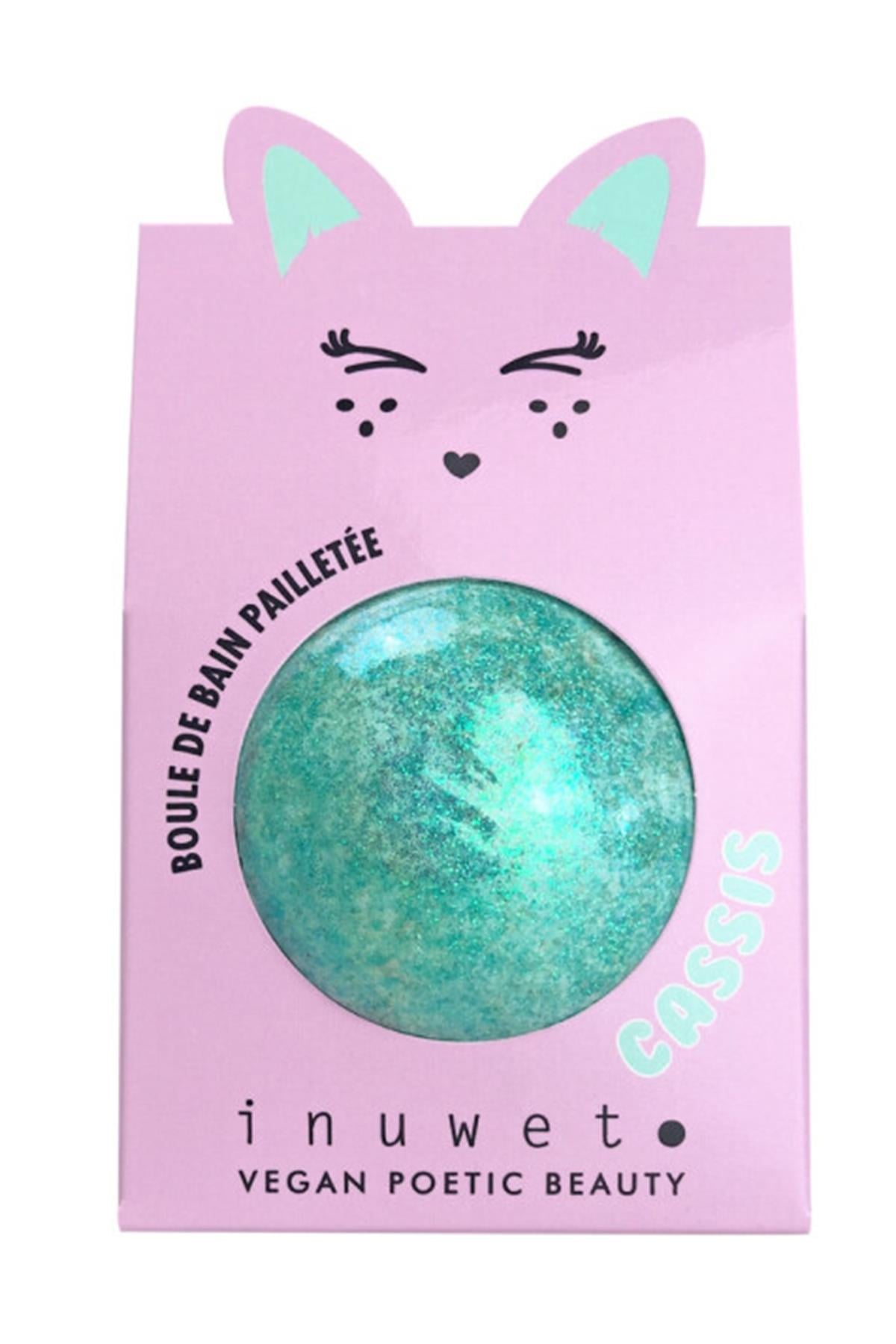 INUWET BATH BOMB GLITTER TURQUOISE Çok Renkli