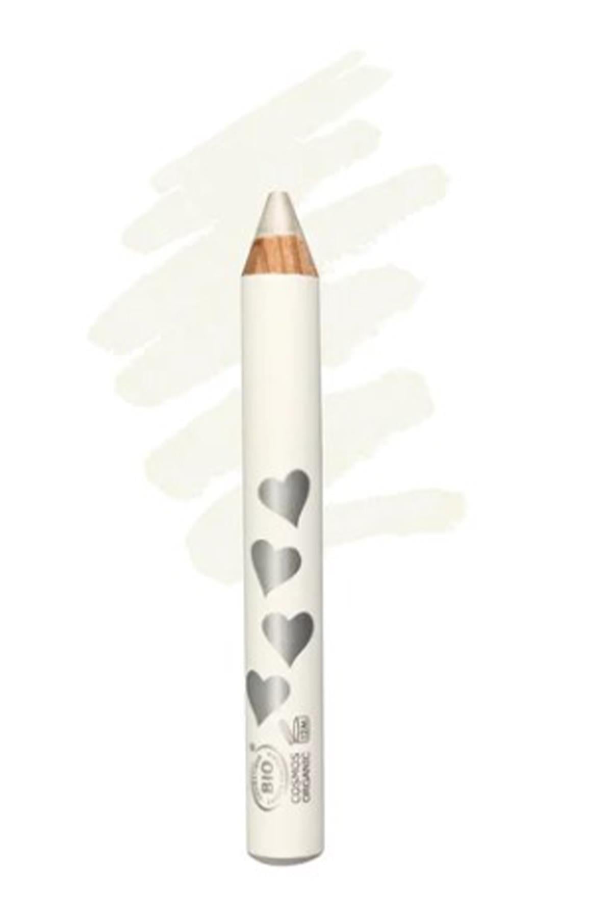 INUWET MAKE UP PENCIL ORGANIC CERTIFIED PEARLY WHITE Çok Renkli