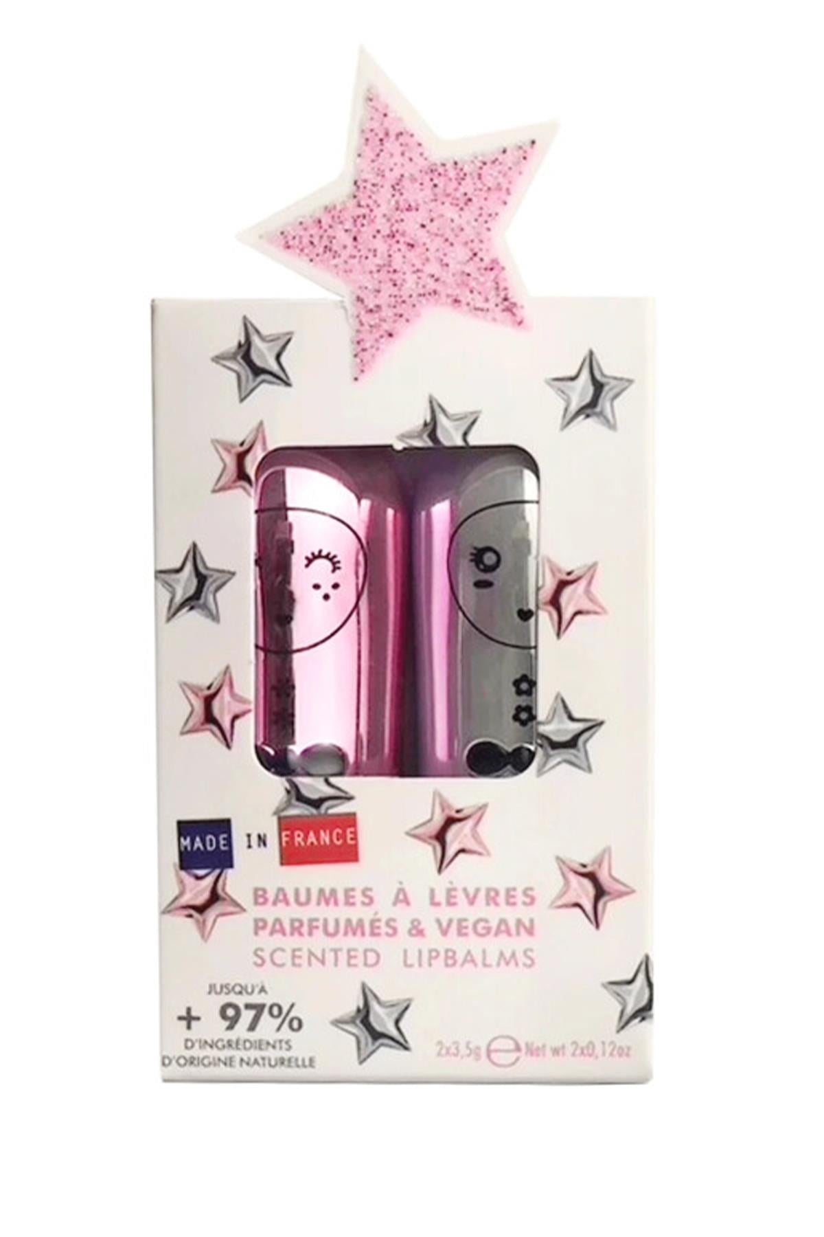 INUWET  STARS SILVER PINK DUO LIPBALMS 2L Çok Renkli