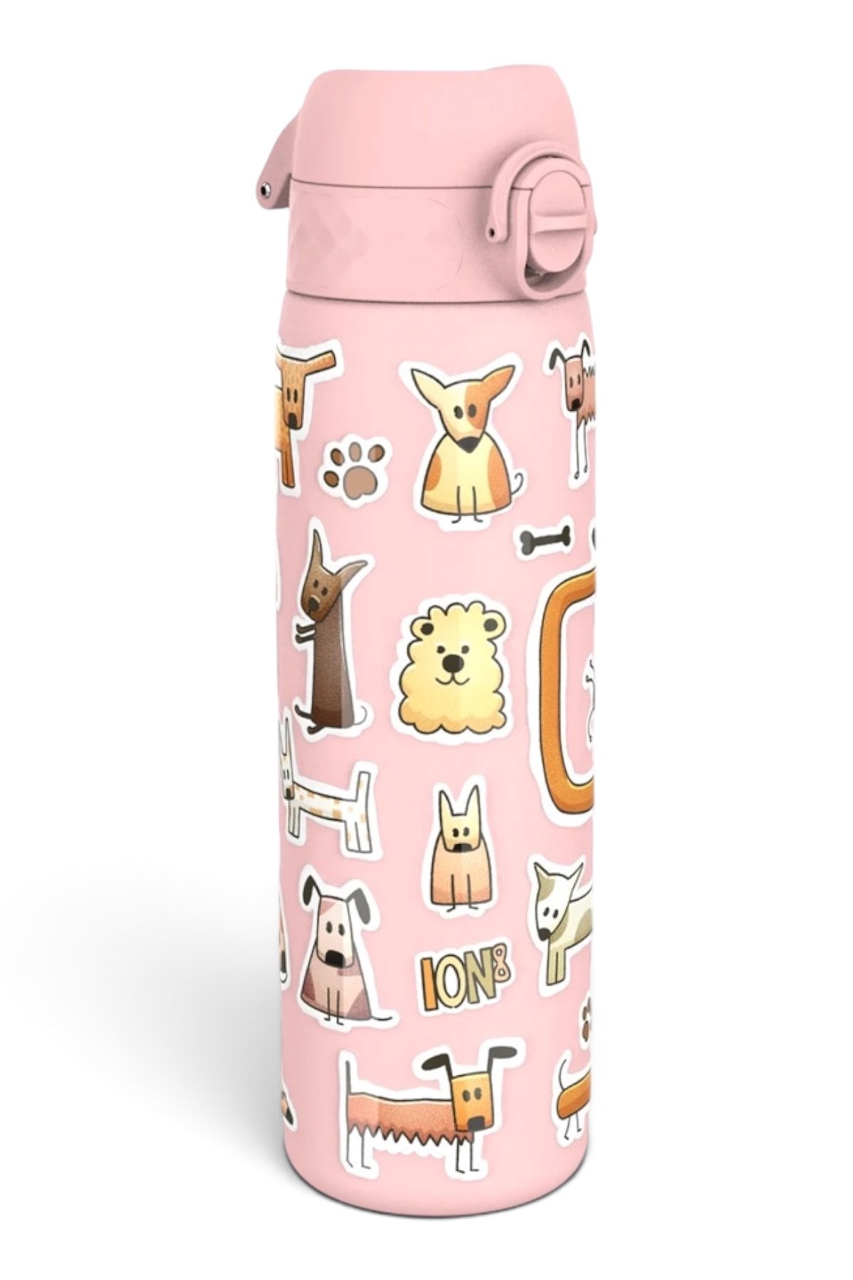 ION8 - İnce Su Termosu - Köpekler - 500 ml - Sızdırmaz Çok Renkli