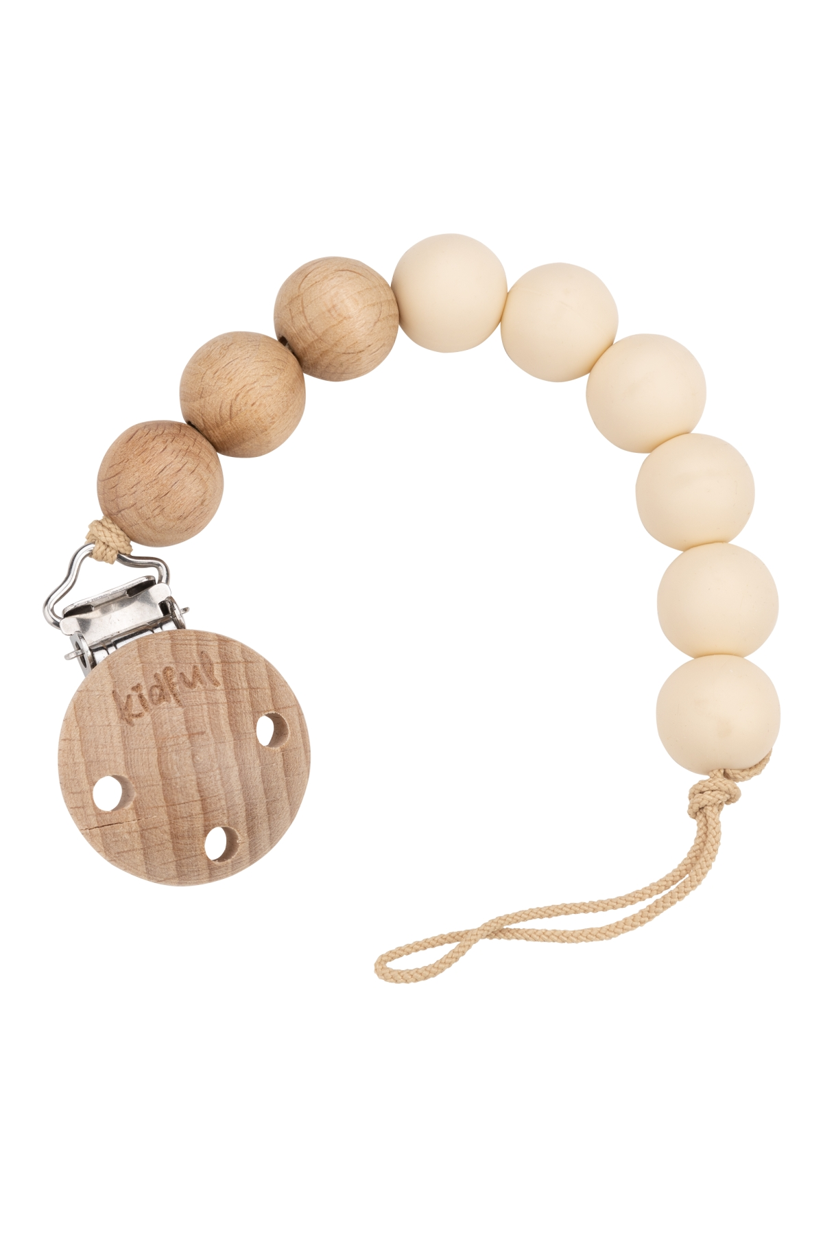 Kidful Boncuk Emzik Askısı Almond
