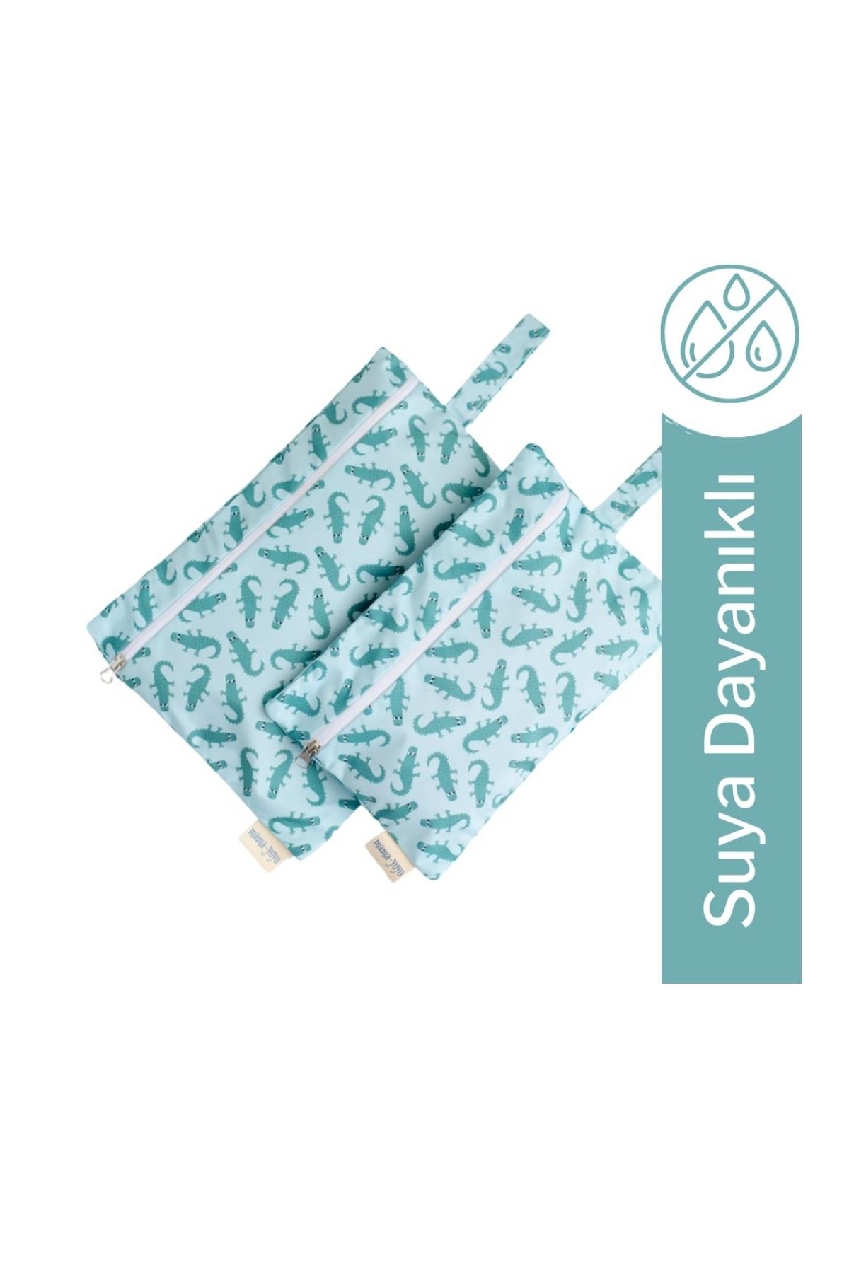 Kirli Islak Çanta seti - Shell - İKİLİ SET Crocco