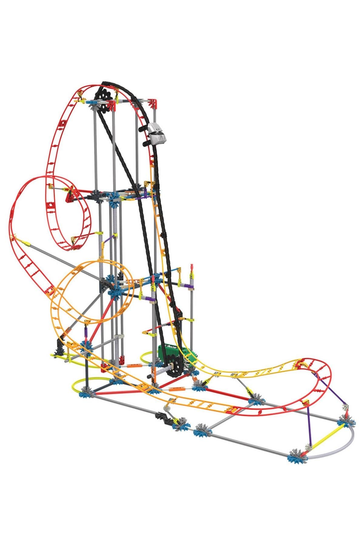 K'NEX Electrsc Inferno Roller Coaster Set ( Motorlu ) Çok Renkli