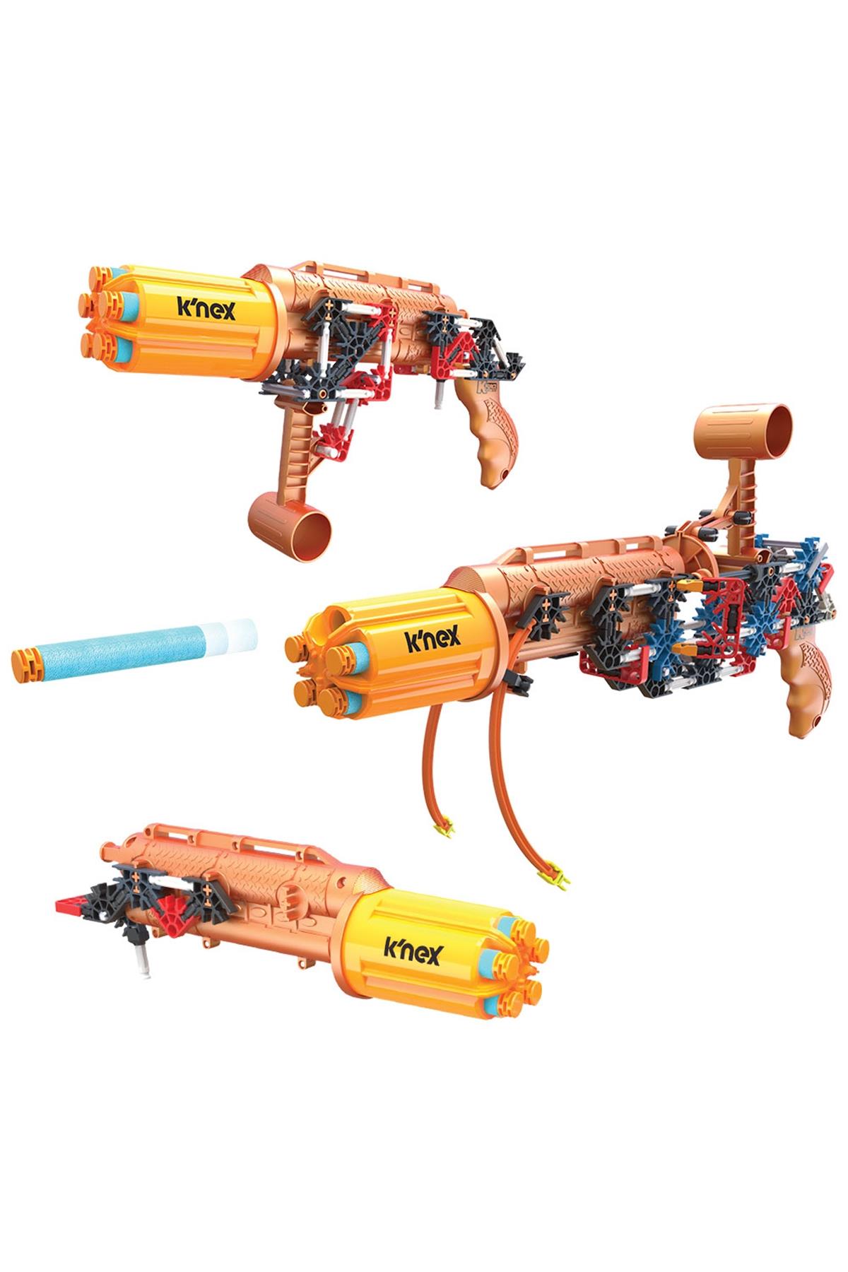 K'NEX Sabertooth Rotoshot Blaster Building Set Çok Renkli