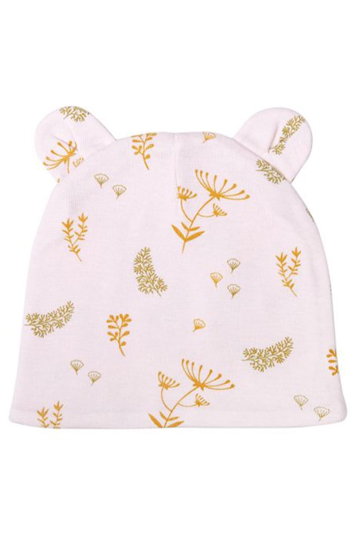 KOALAV - FLORAL DESENLİ BEBEK ŞAPKA Floral
