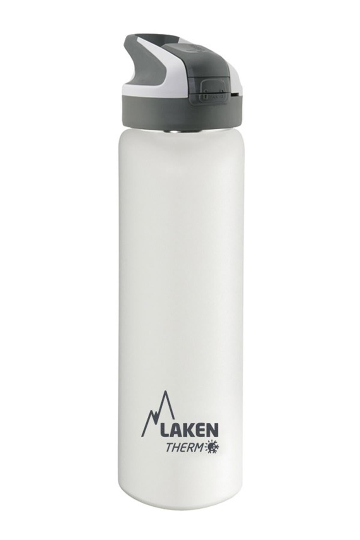 Laken Çelik 18/8 Summit Termos Şişe Beyaz