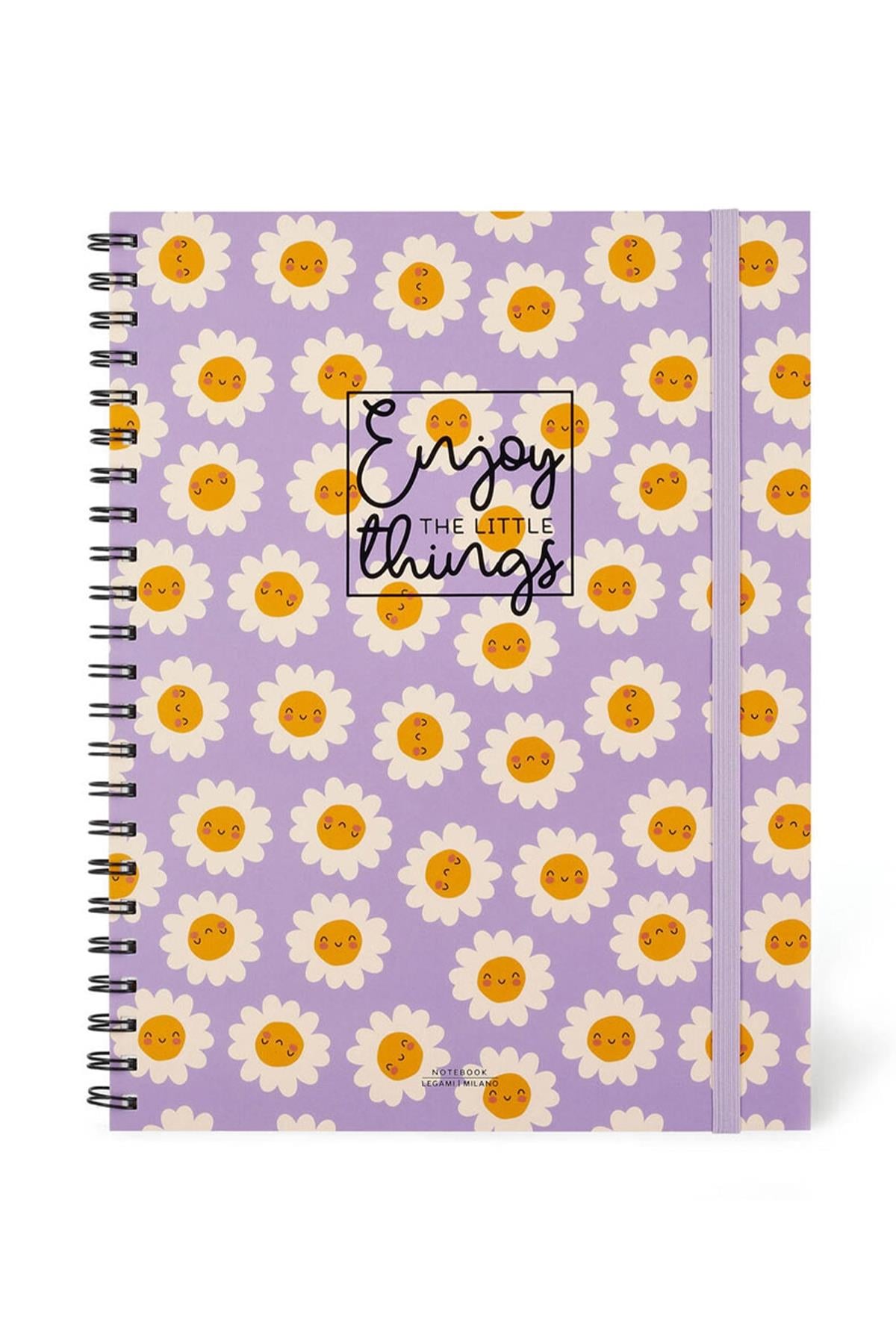 Legami / DEFTER-LG OKUL DEF TRIO SPIRALLI DAISY Çok Renkli