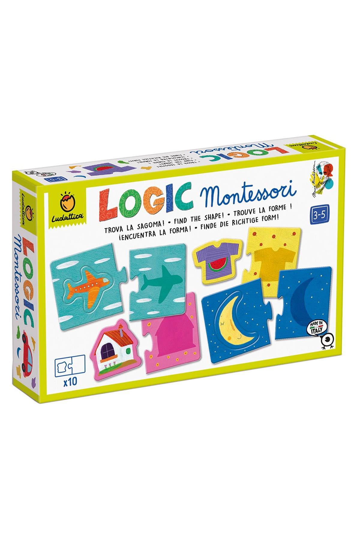 LOGIC MONTESSORI - FIND THE SHAPE Çok Renkli