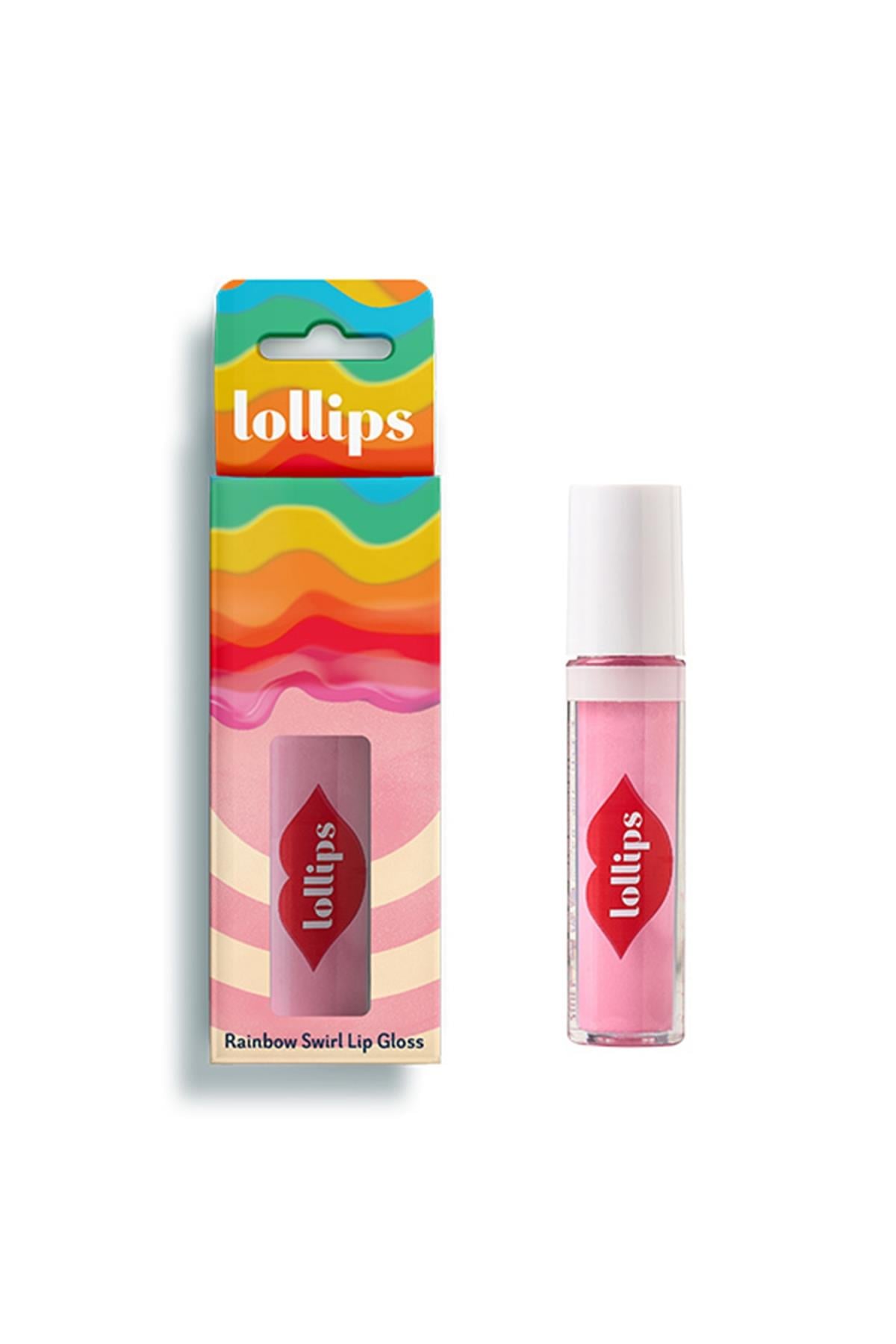 Lollips Dudak Parlatıcısı – Rainbow Swirl Çok Renkli