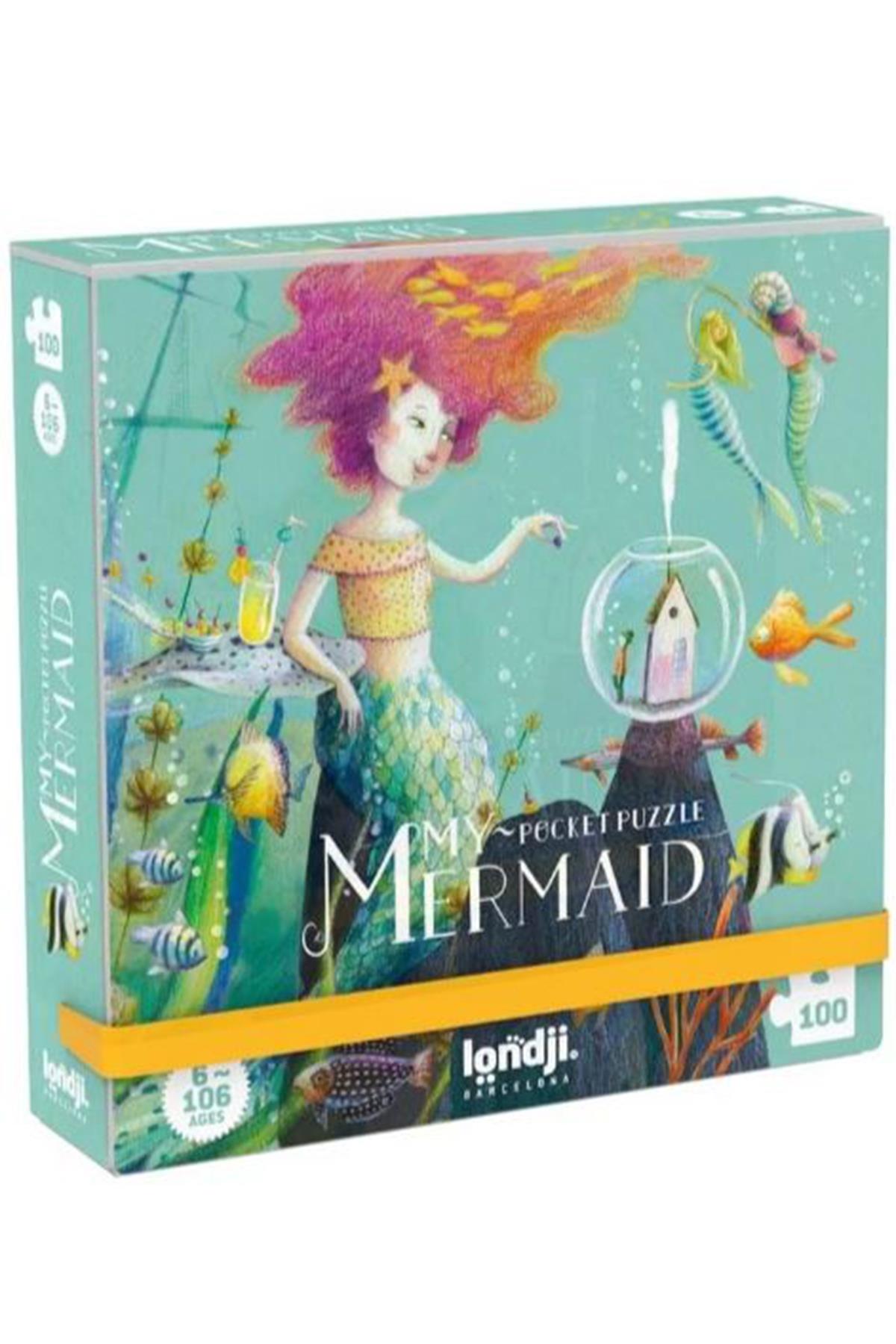 LONDJI POCKET PUZZLE - MY MERMAID Çok Renkli