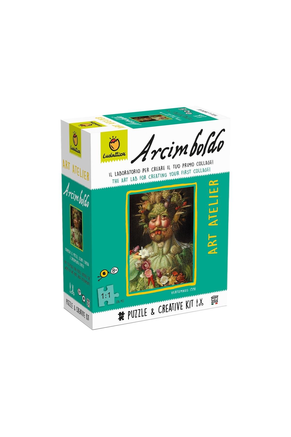 Ludattica /Arcimboldo - Art Atelier Çok Renkli