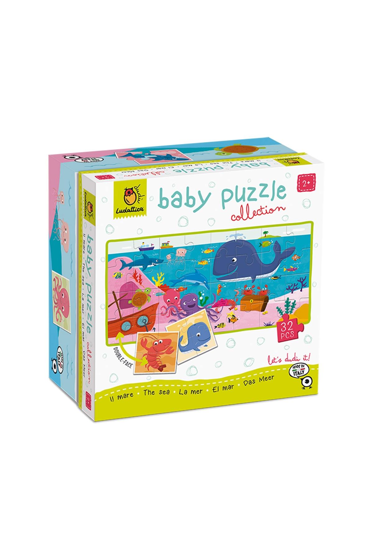 Ludattica /Il Mare - The Sea - Baby Puzzle Collection Çok Renkli