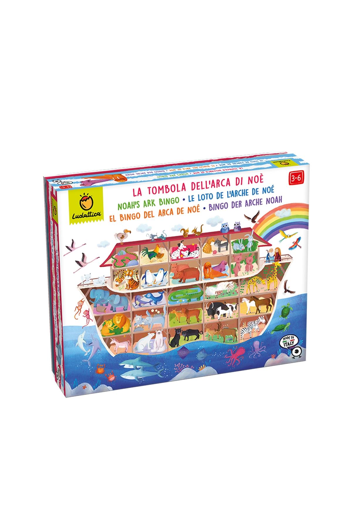 Ludattica /La Tombola Dellarca Di Noe - Noahs Ark Bingo Çok Renkli