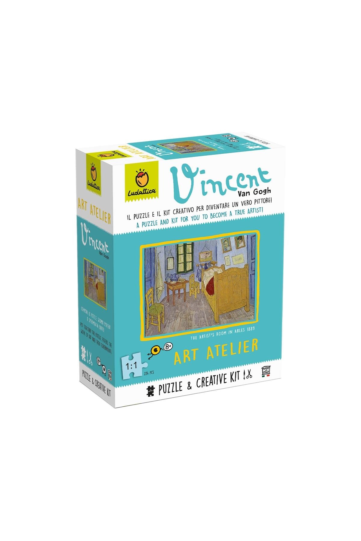 Ludattica /Van Gogh - Art Atelier Çok Renkli