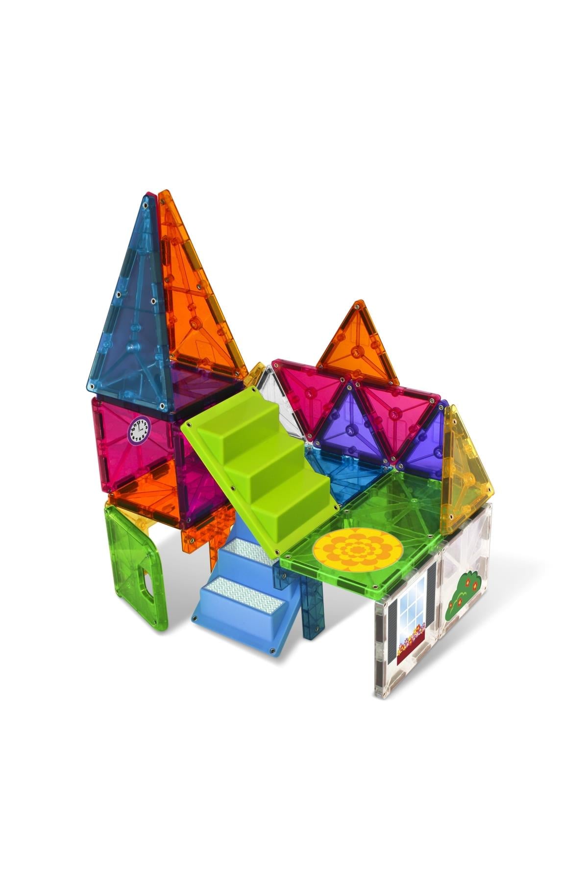 Magna-Tiles - Ev - 28 Parça Çok Renkli