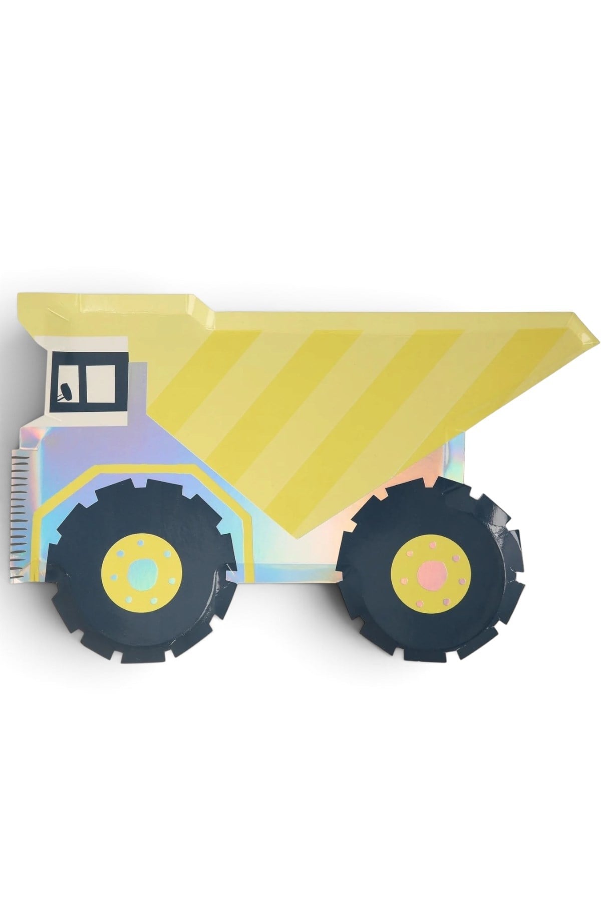 Meri Meri - Dumper Truck Plates - Kamyon Tabak Çok Renkli