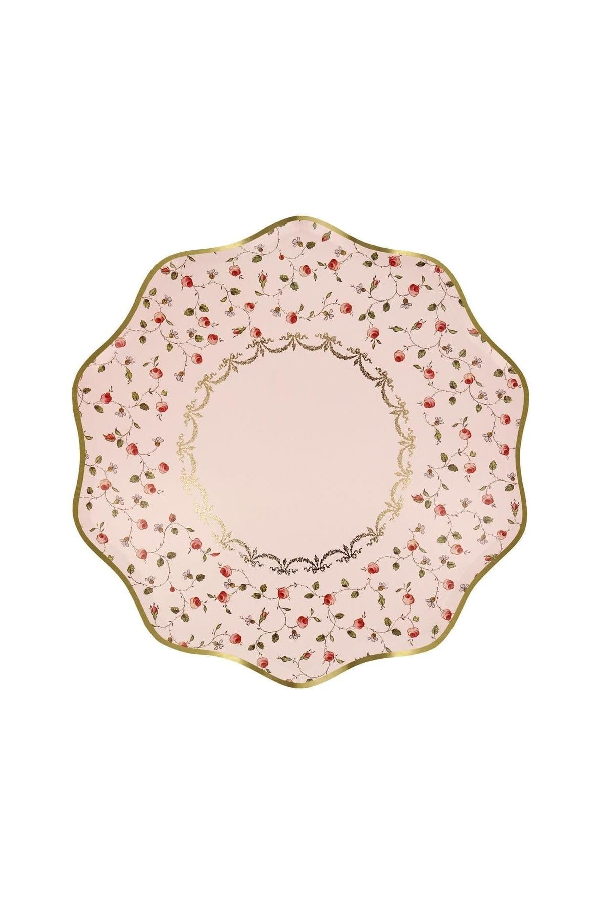 Meri Meri - Ladurée Marie-Antoinette Tabaklar (L) (8'li) Çok Renkli
