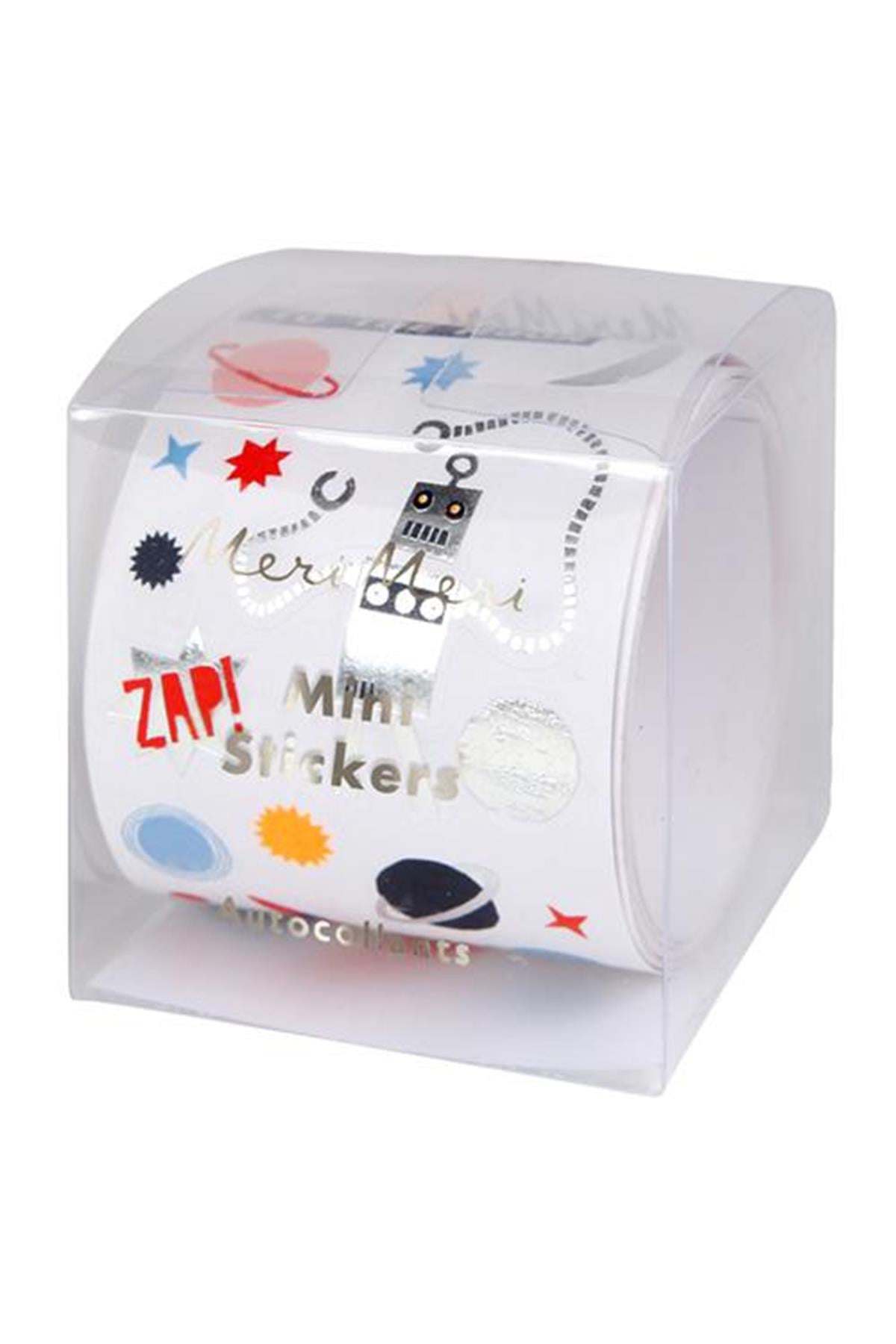 Meri Meri - Mini Space Stickers - Mini Uzay Çıkartmaları Çok Renkli