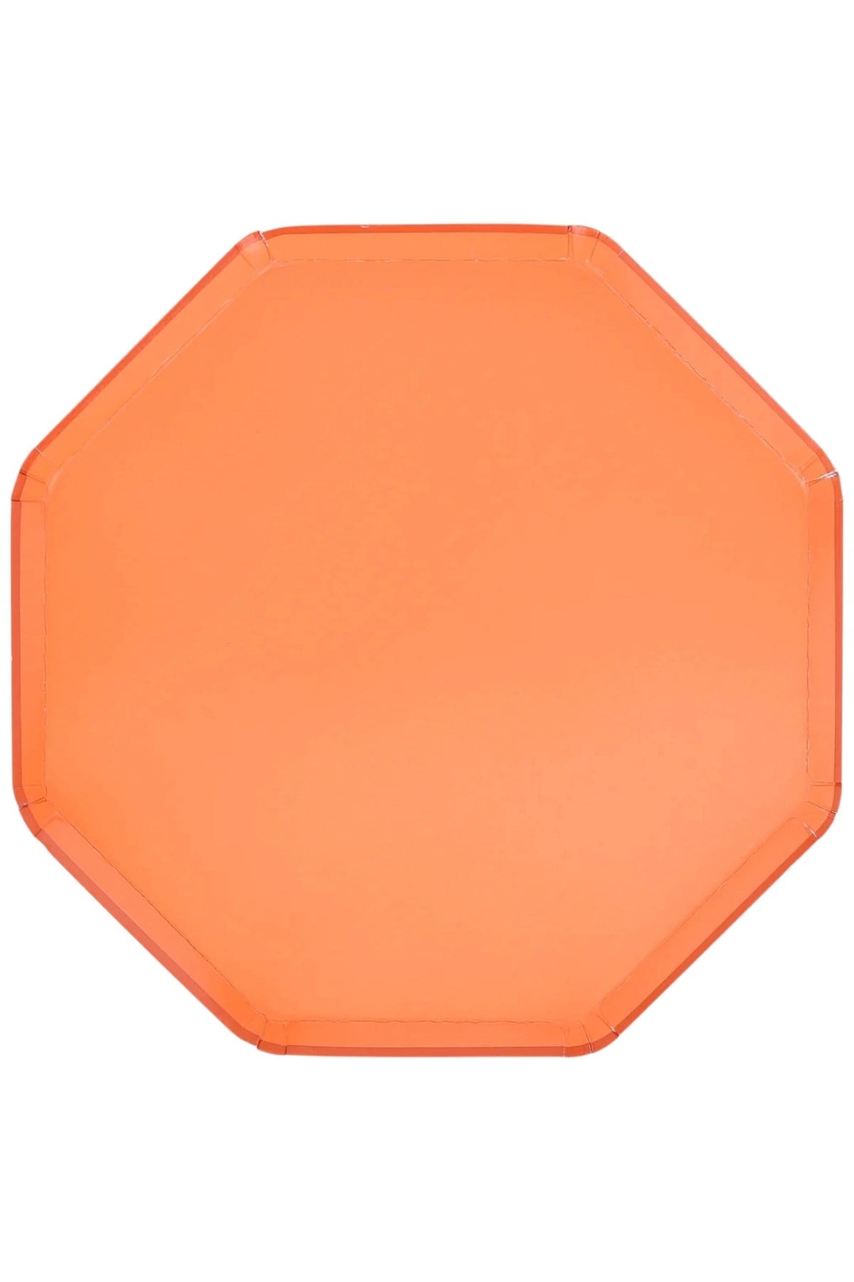 Meri Meri - Papaya Rengi Tabaklar (L) (x8) Çok Renkli