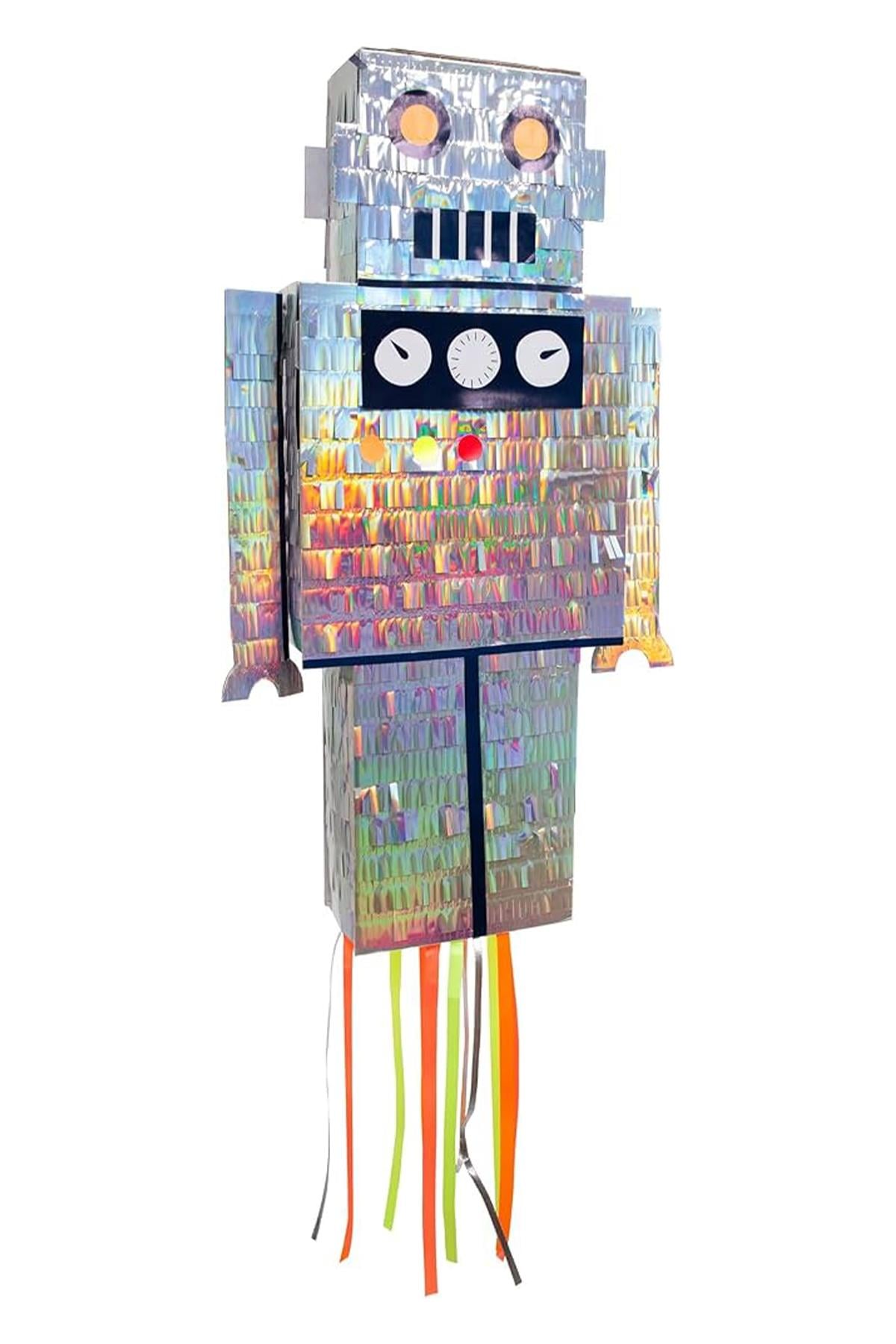 Meri Meri - Robot Party Pinata - Robot Pinyata Çok Renkli