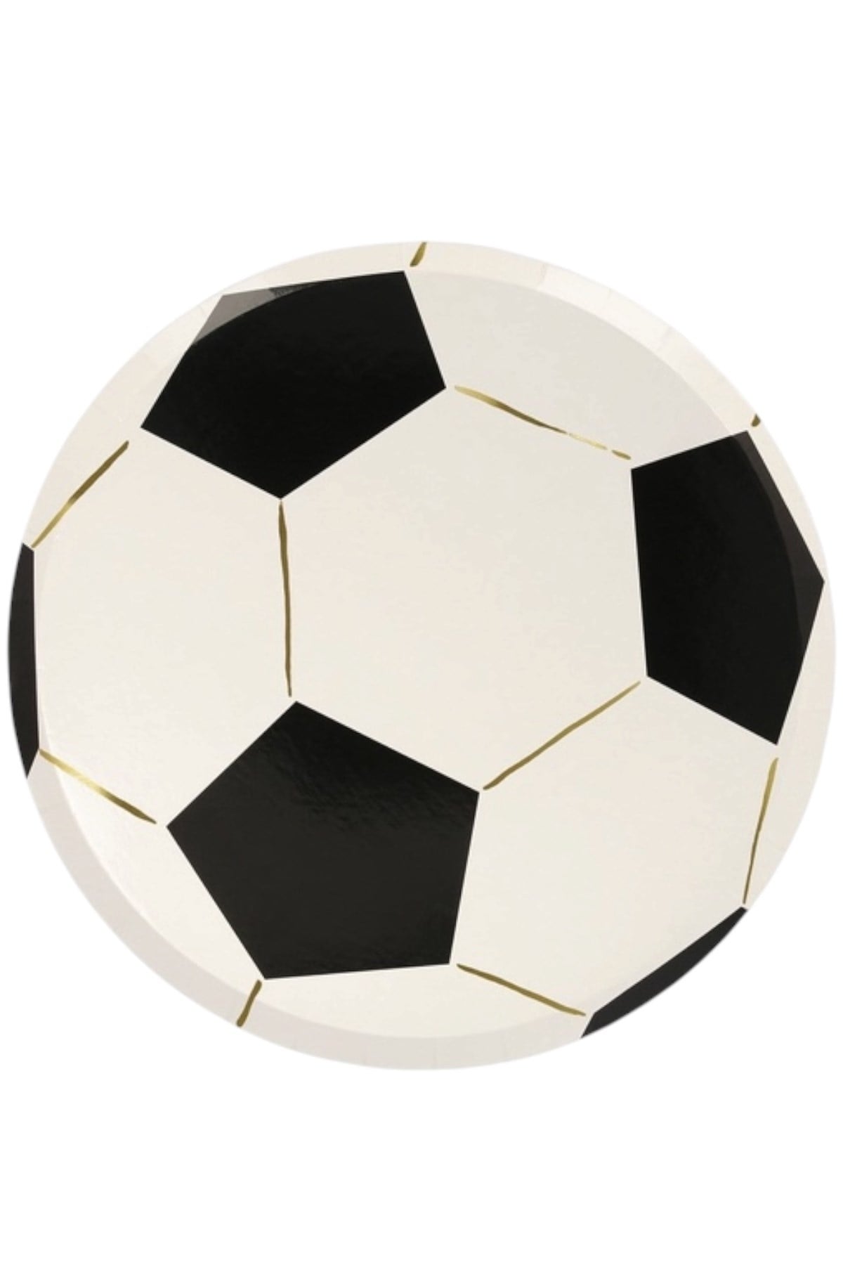 Meri Meri - Soccer Plates - Futbol Tabaklar - 8'li Çok Renkli